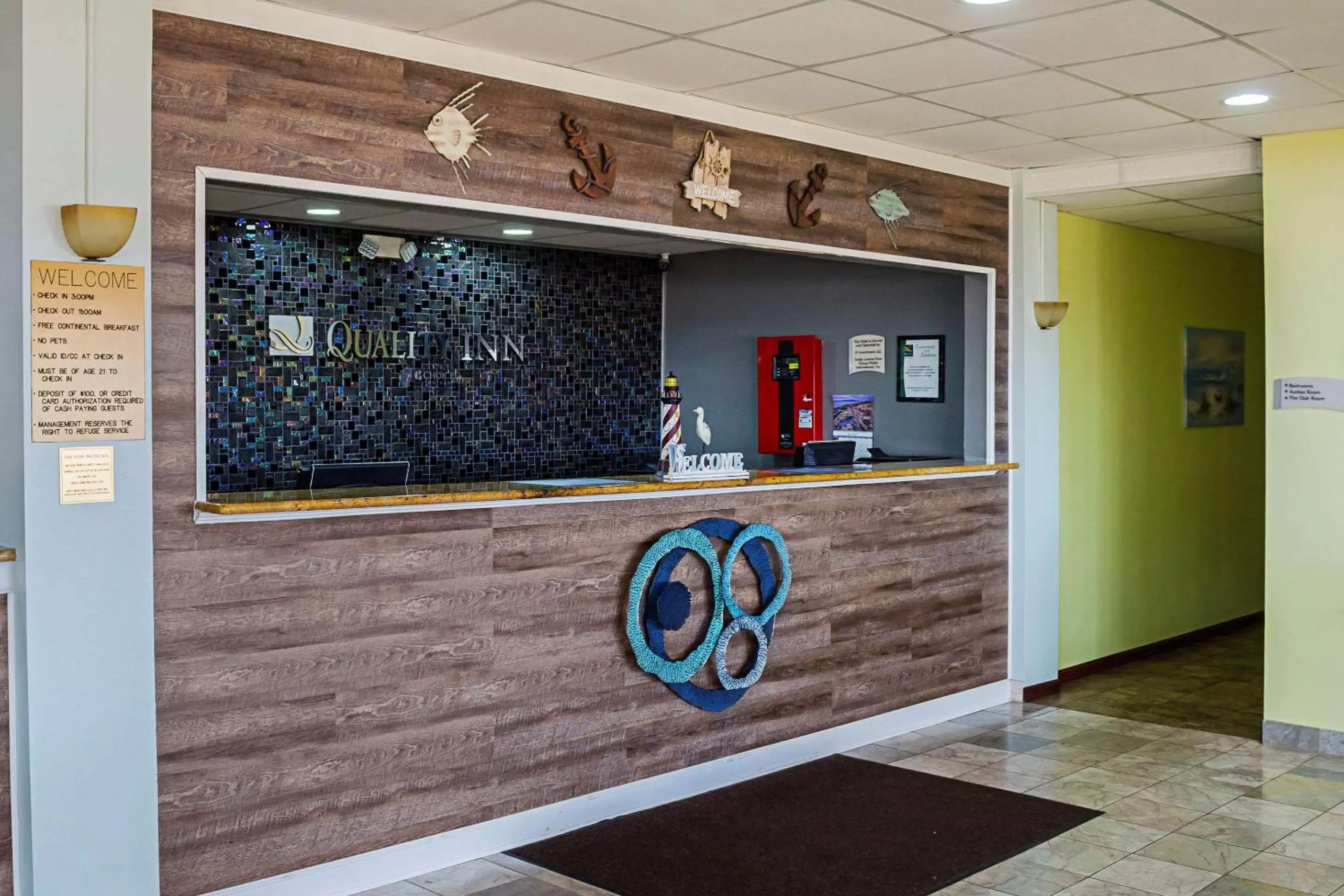 Lobby or reception in Quality Inn Biloxi Beach