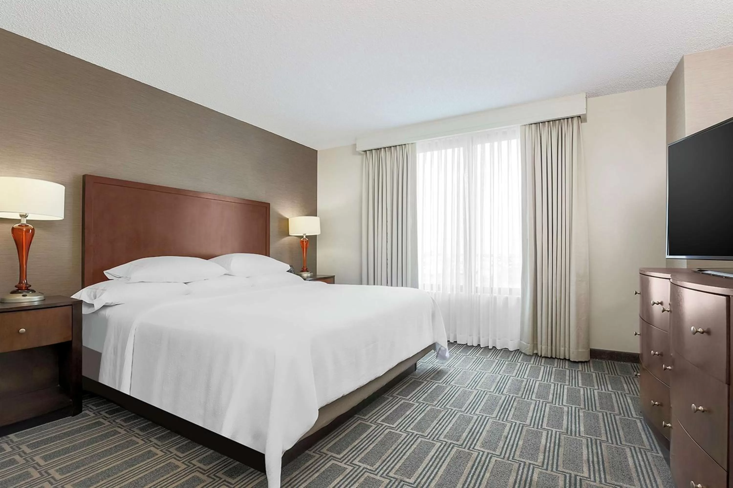 King Suite - Disability Access/Non-Smoking in Embassy Suites by Hilton Chicago Lombard