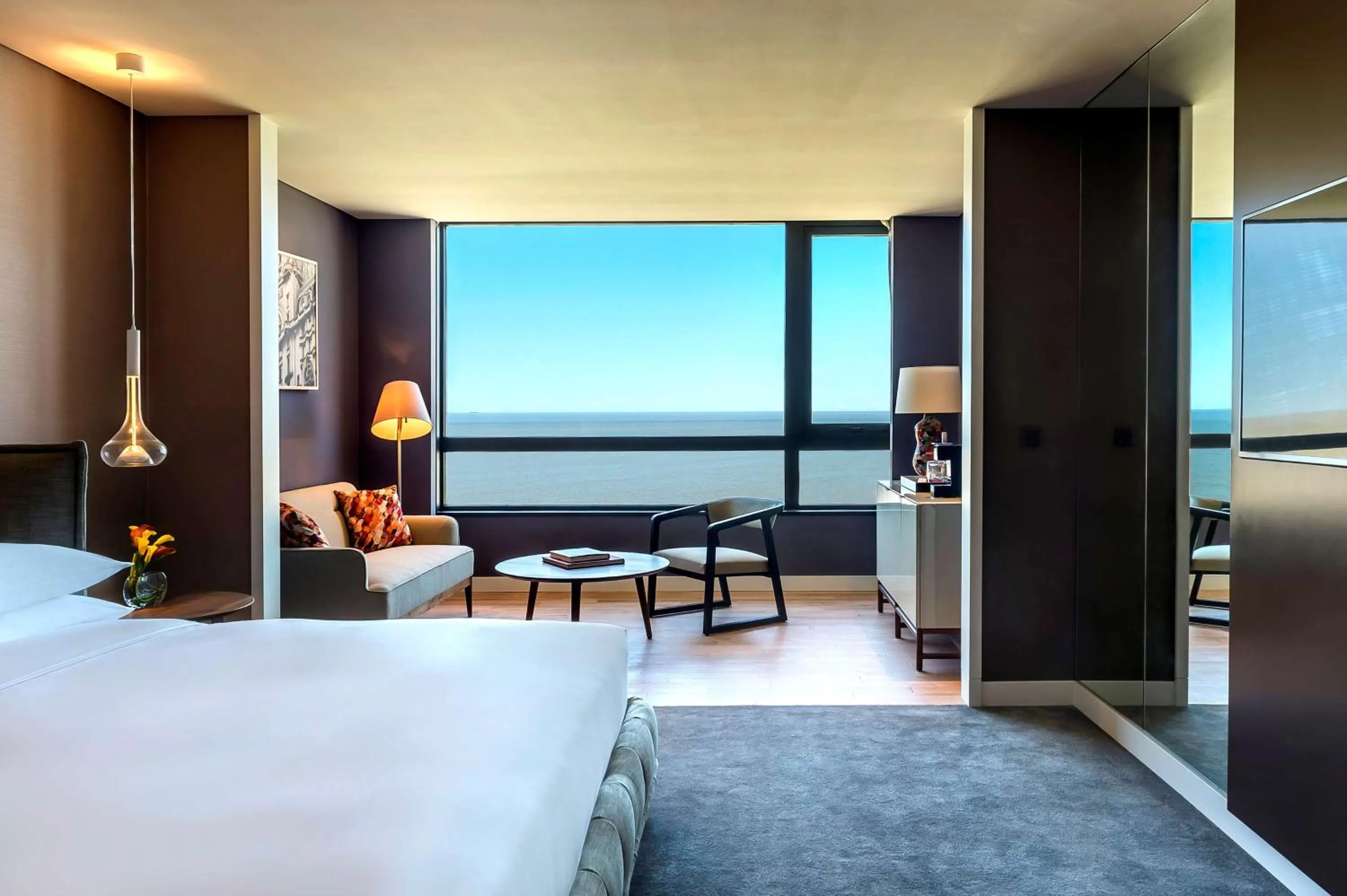 Photo of the whole room, Bed in Hyatt Centric Montevideo