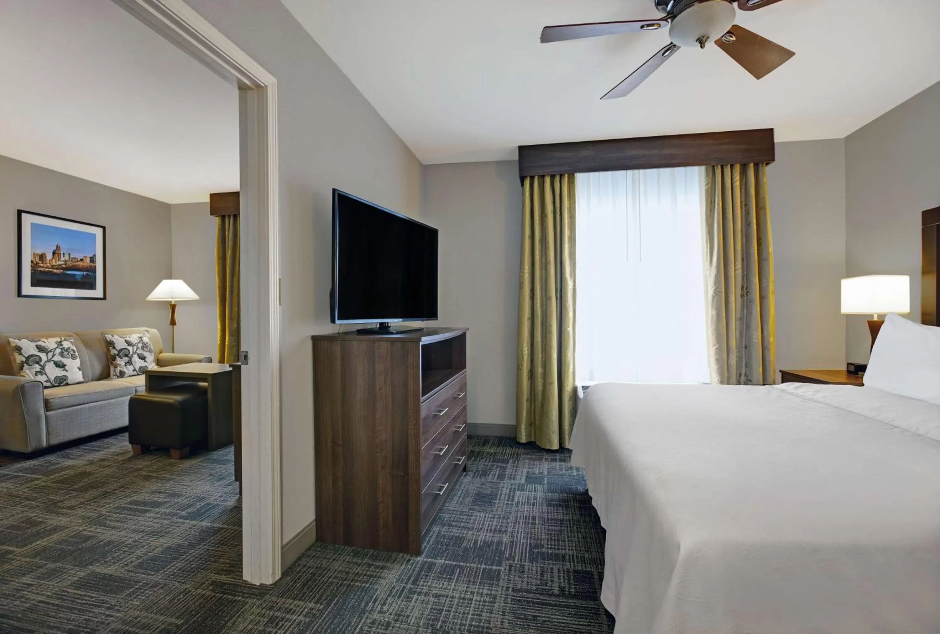 One-Bedroom Deluxe King Suite - Non-Smoking in Homewood Suites Charlotte Ayrsley