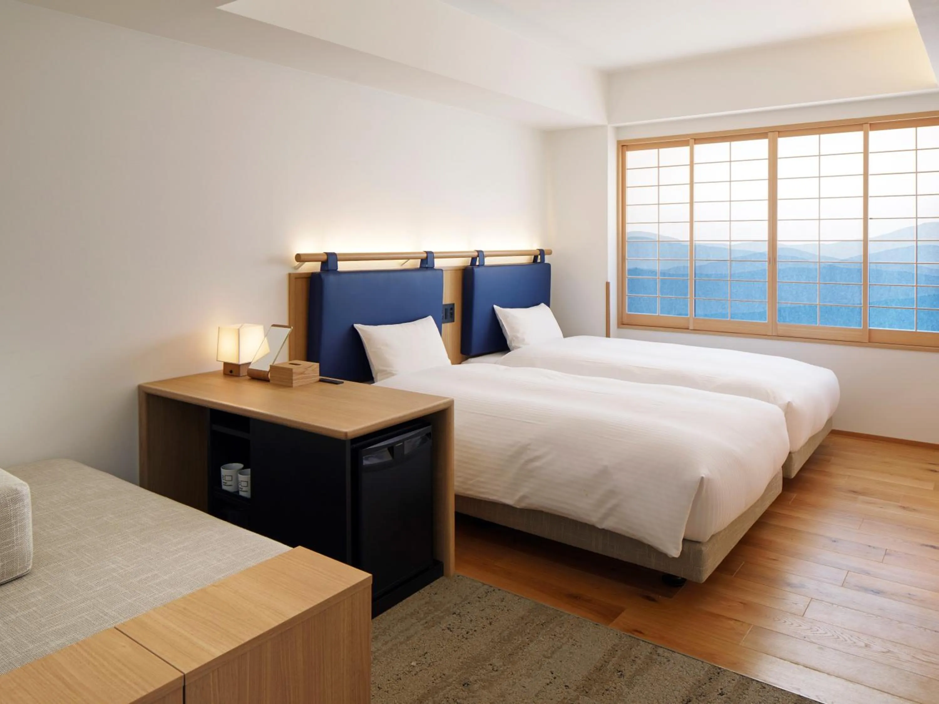 Superior Twin Room - single occupancy in hotel androoms Kyoto Shichijo