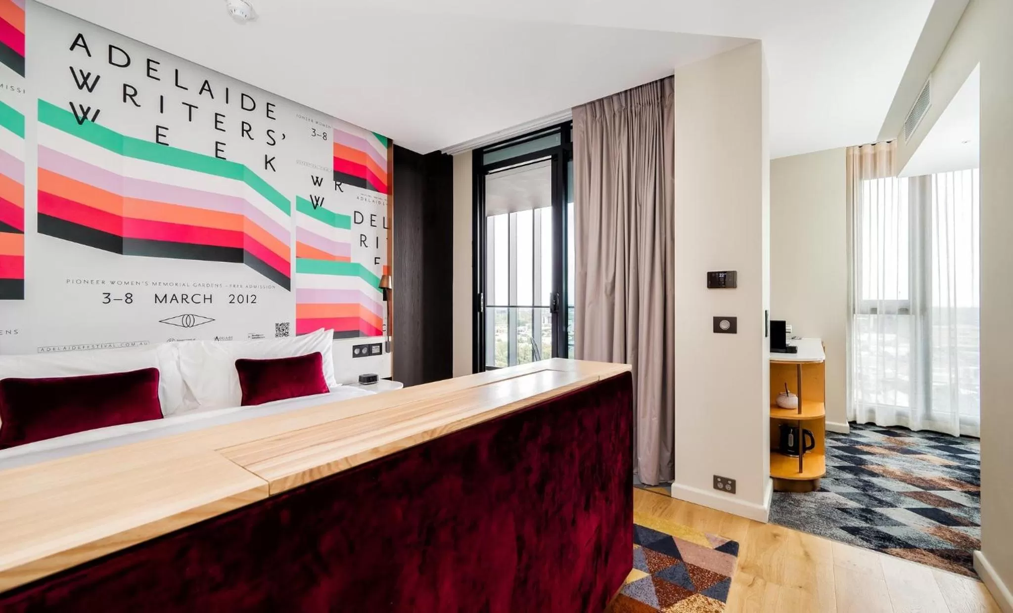 One-Bedroom King Suite with Balcony in Hotel Indigo Adelaide Markets by IHG