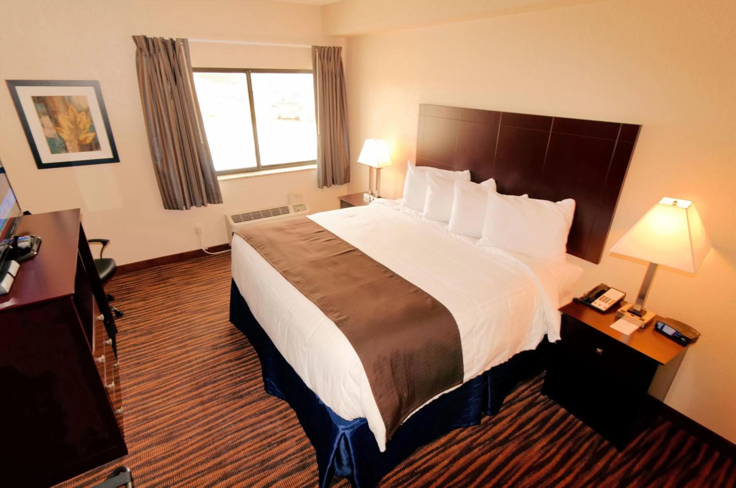 Standard King Room in Cobblestone Inn & Suites - Denison | Oak Ridge