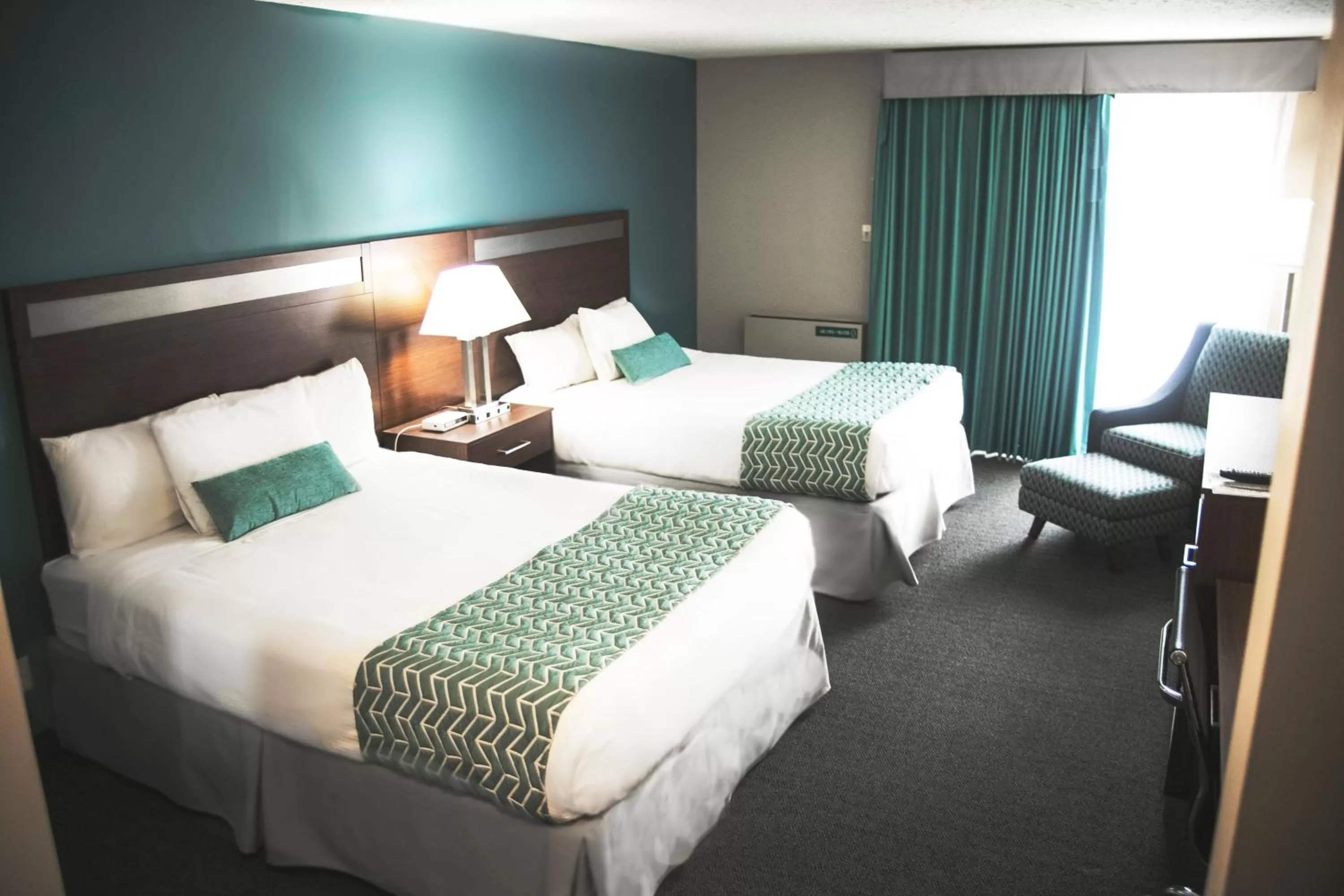 Business Queen Room with Two Queen Beds - Non-Smoking in Ramada by Wyndham