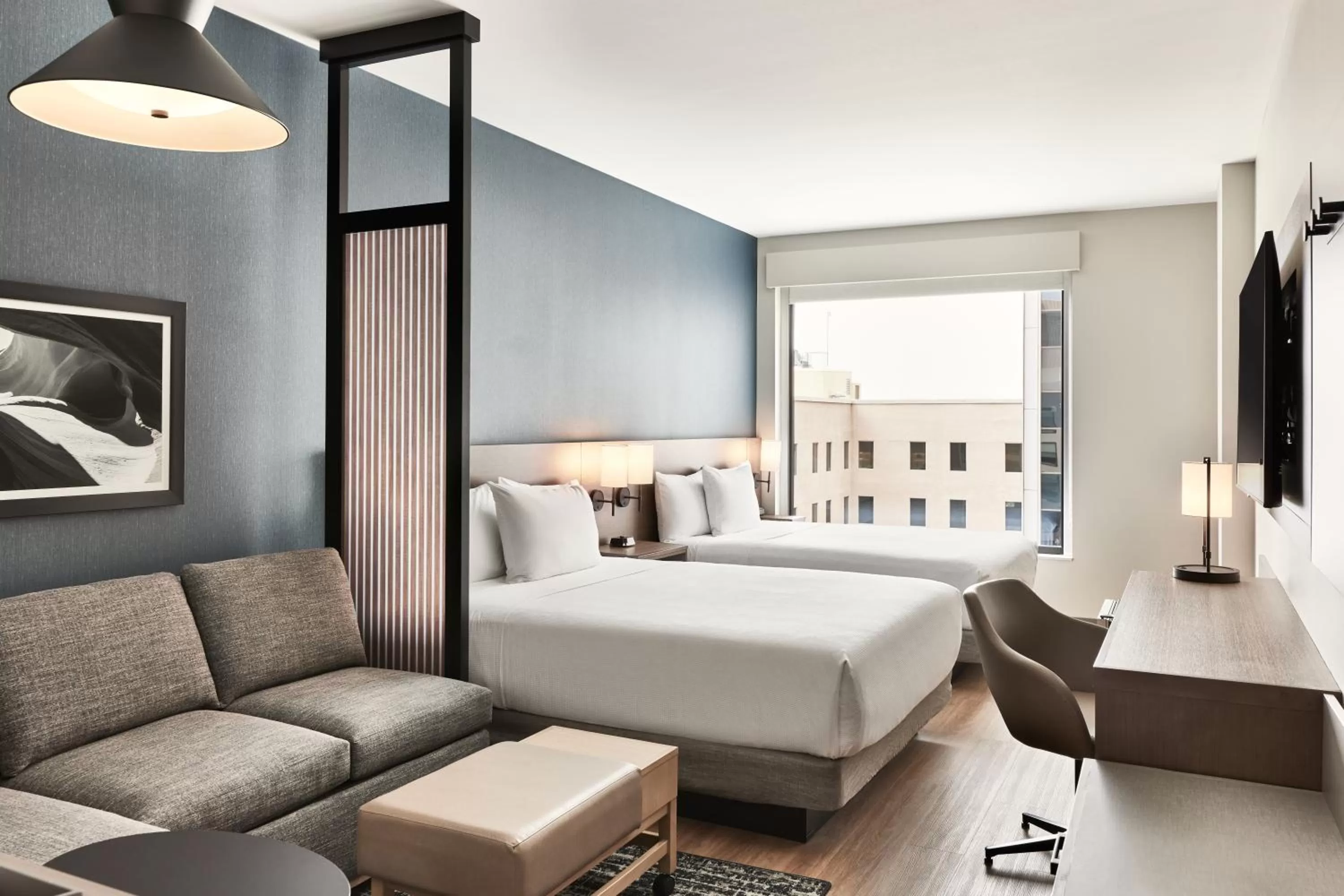 Queen Room with Two Queen Beds and Sofa Bed in Hyatt Place Phoenix/Downtown