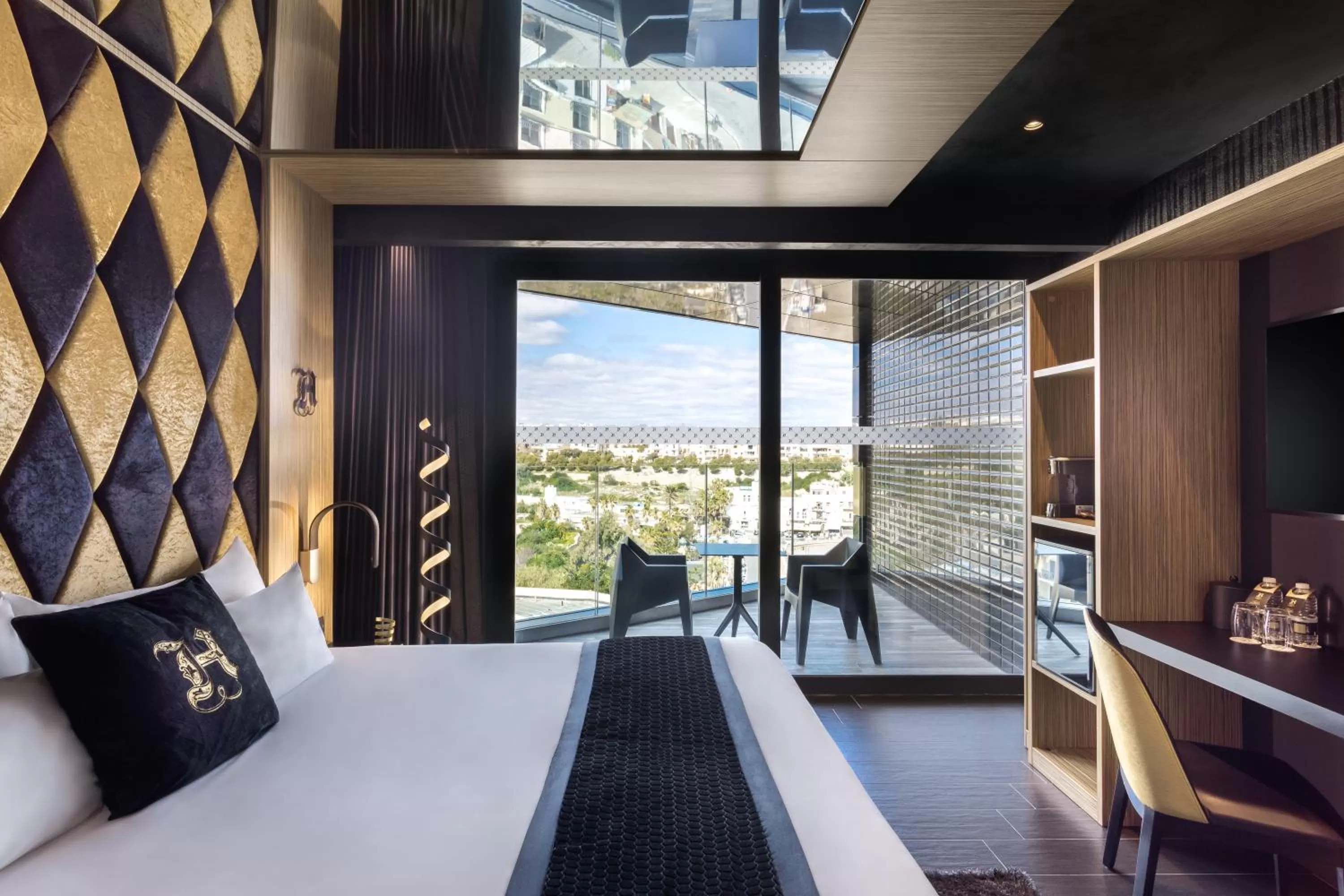 Standard Double or Twin Room with Partial Sea View in H Hotel & SPA - Adults Only