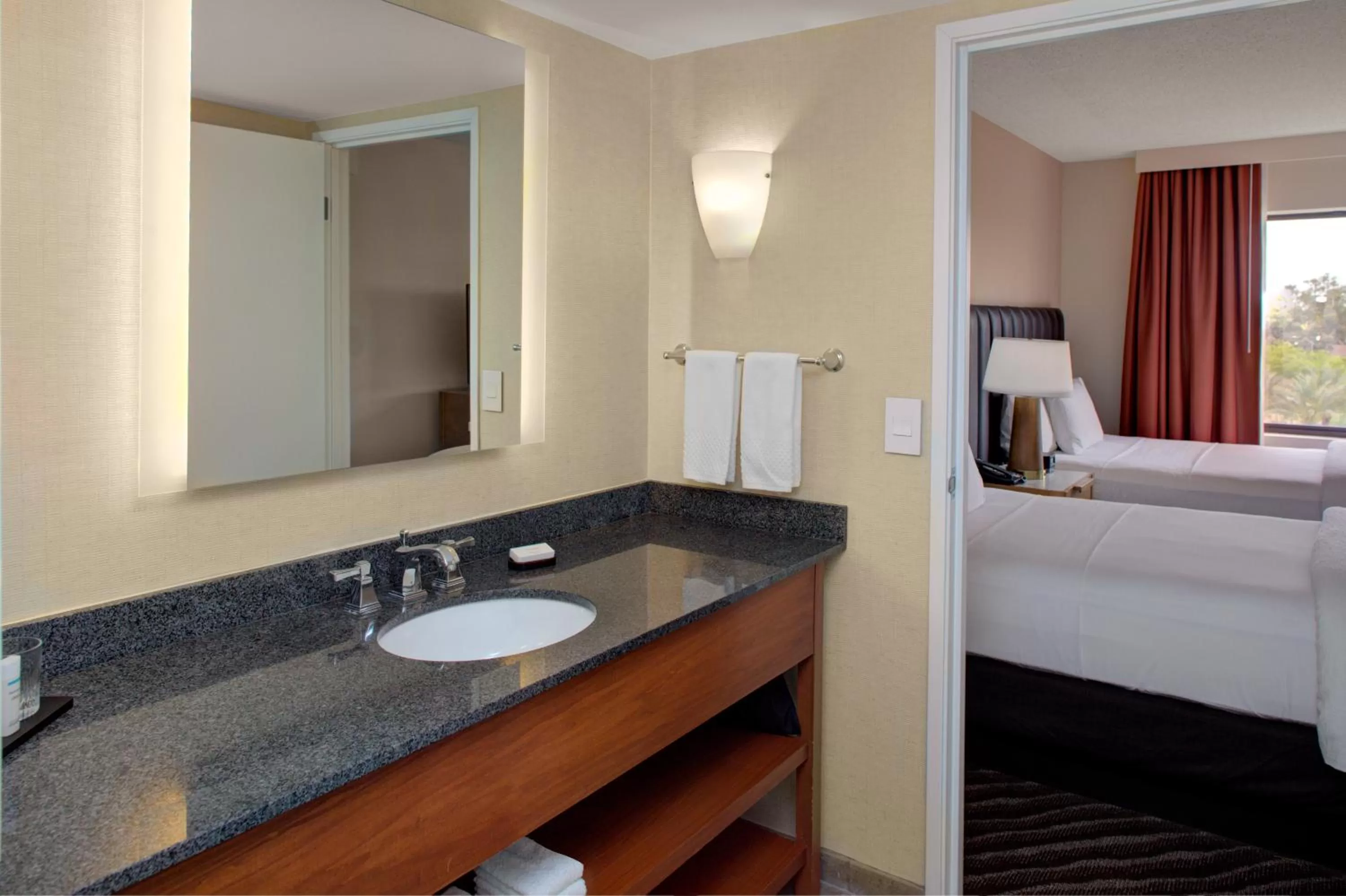 One-Bedroom King Suite with Roll-In Shower - Mobility Access/Non-Smoking in Embassy Suites by Hilton Phoenix Scottsdale