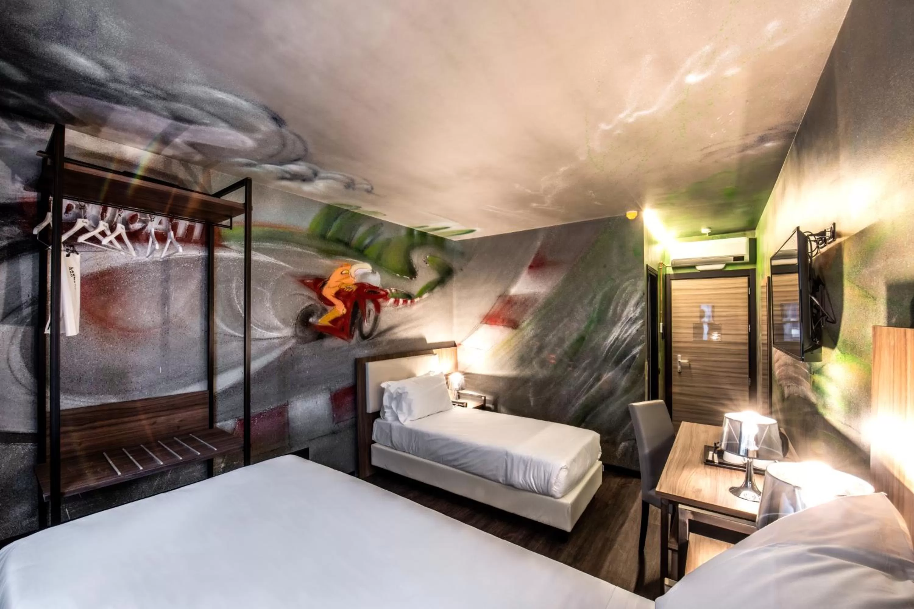 Superior Twin Room - Non-Smoking in Muraless Art Hotel - WorldHotels Crafted