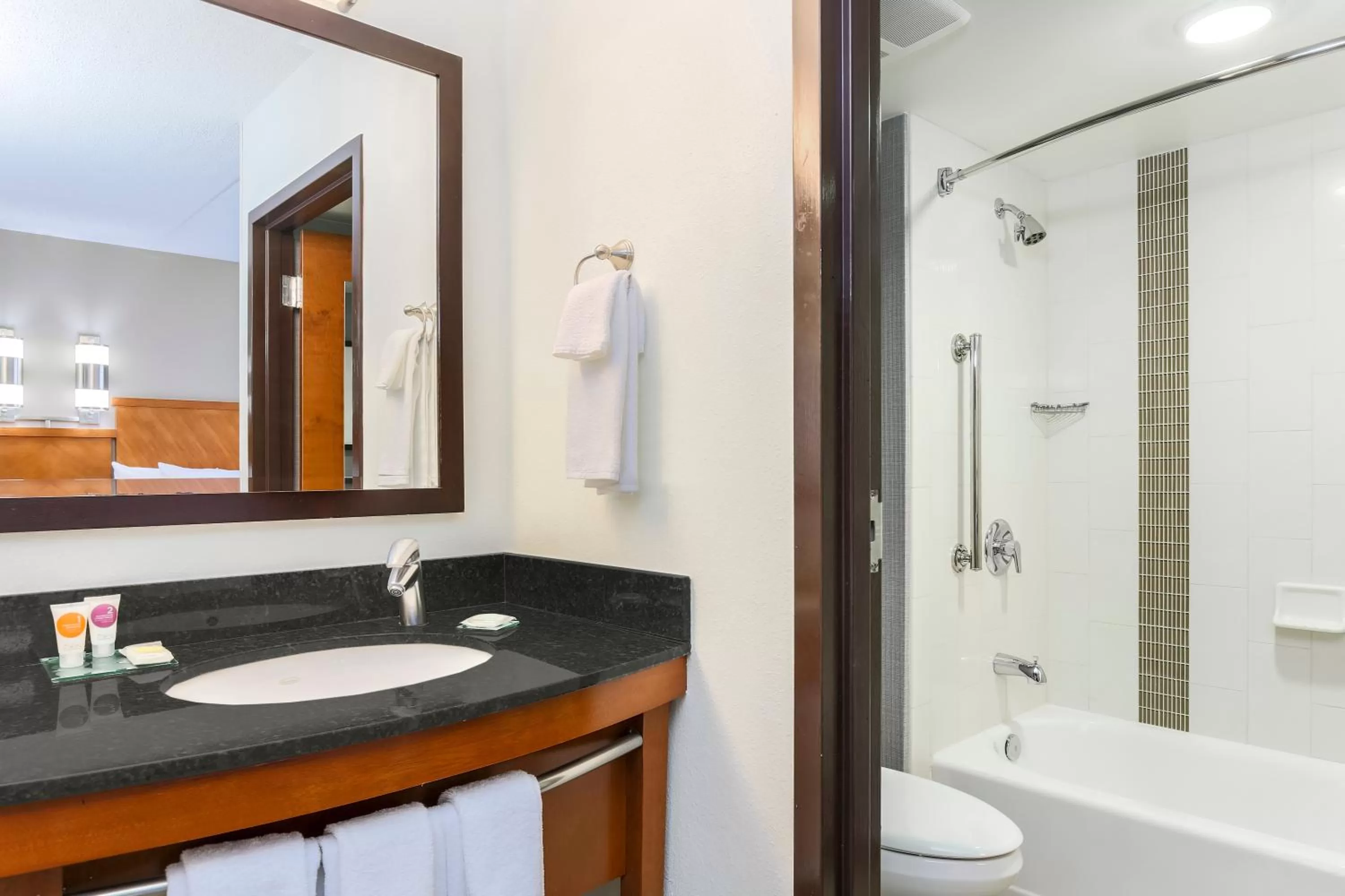 King Room with Sofa Bed and Accessible Tub - Disability Access in Hyatt Place Fort Worth/Hurst