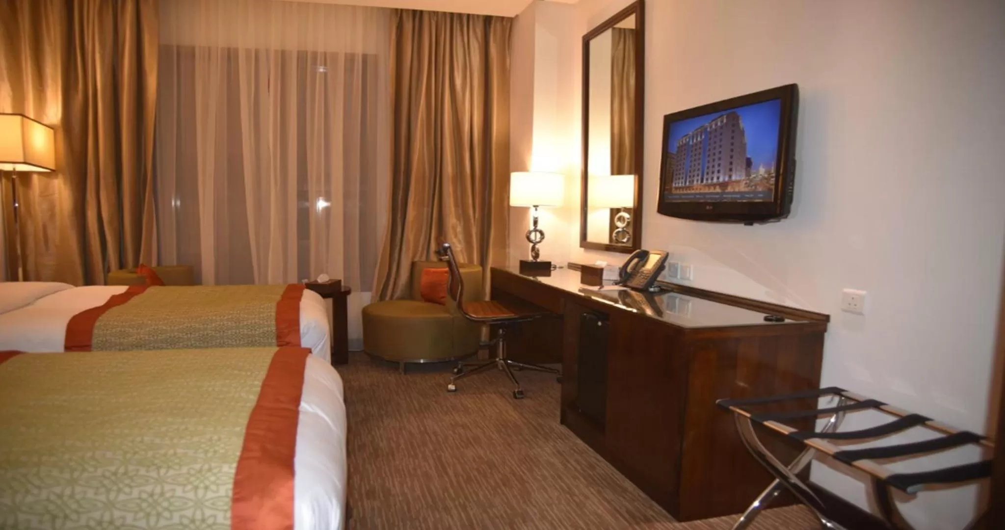 Twin Room in Crowne Plaza Madinah by IHG
