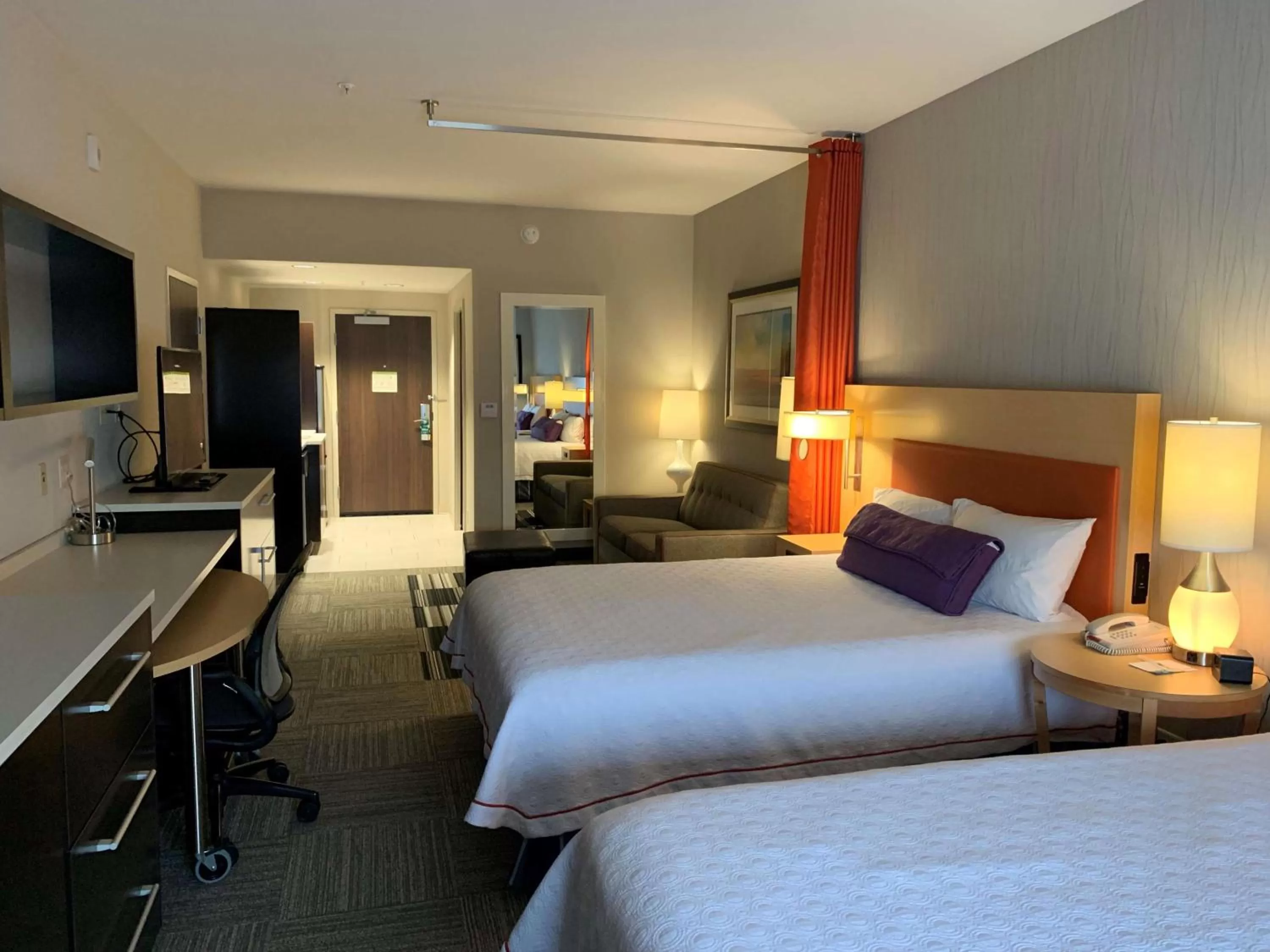 Queen Studio with Two Queen Beds - Non-Smoking in Home2 Suites by Hilton Fort Smith