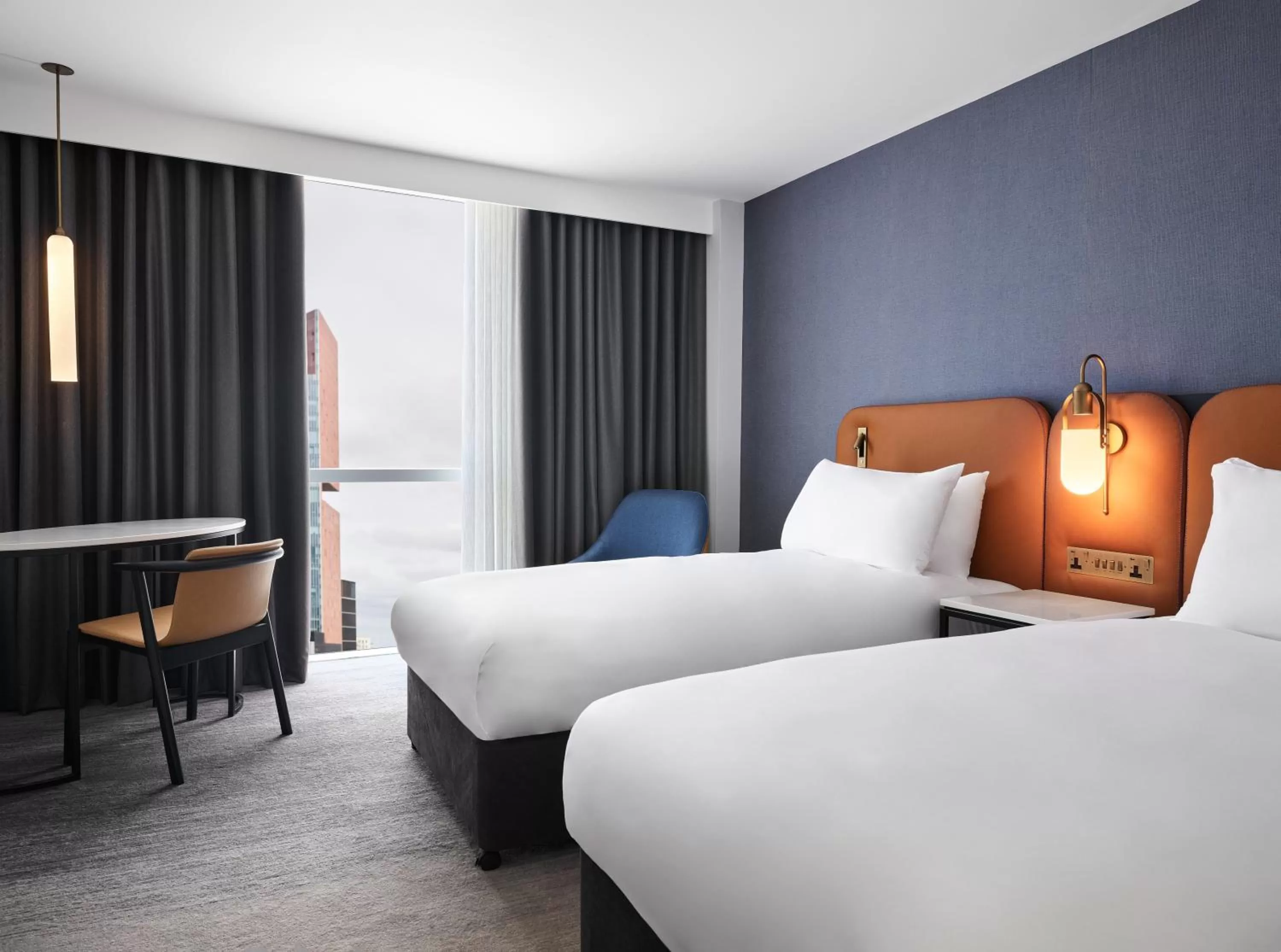 Twin Room with Cherry Park View in Hyatt Regency London Stratford