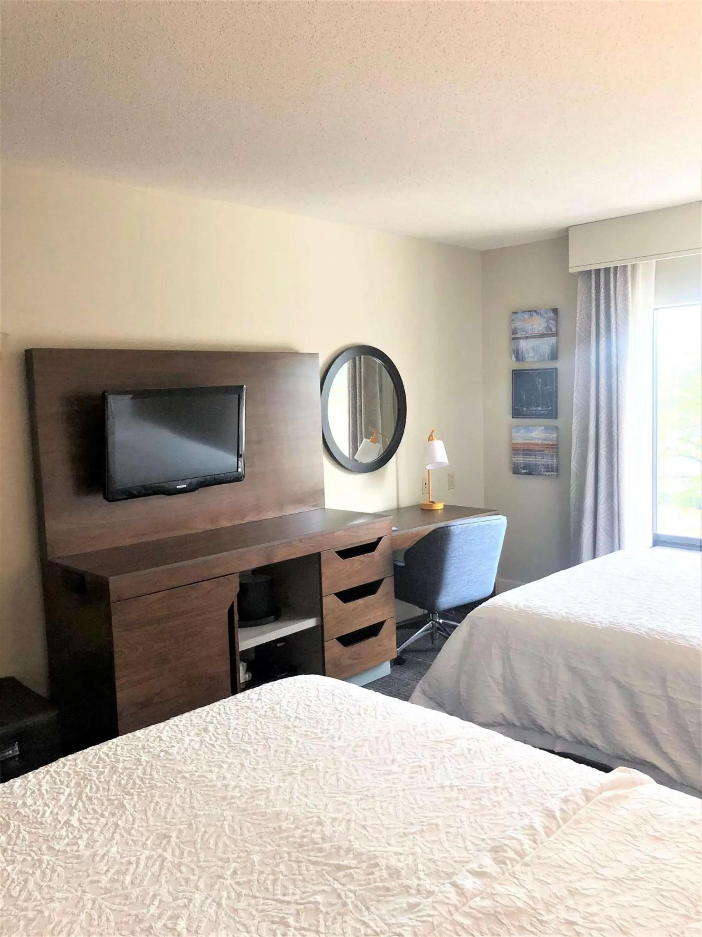 Room with Two Queen Beds - Non-Smoking in Hampton Inn & Suites Norfolk-Airport