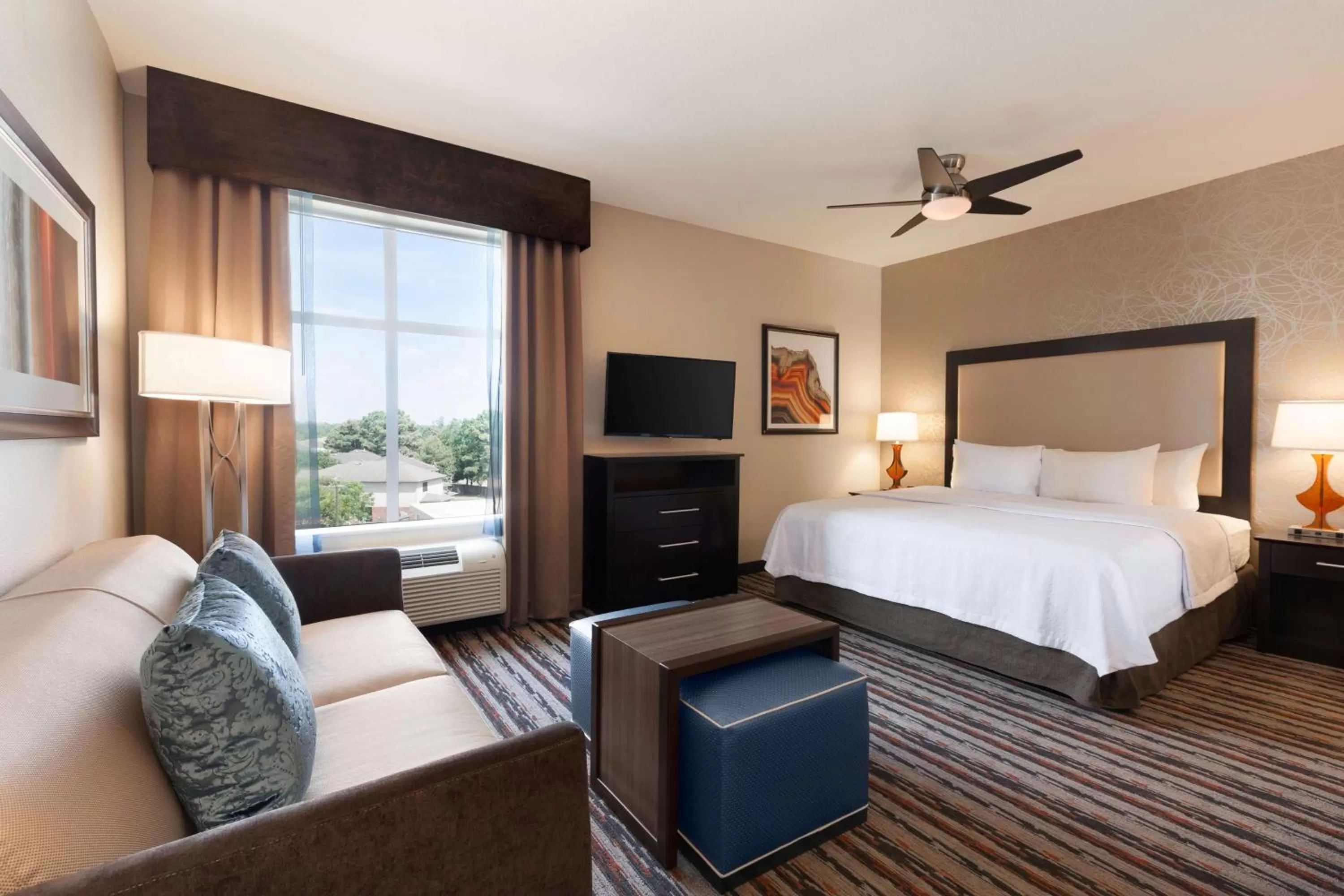 King Studio Suite - Hearing Access/Non-Smoking in Homewood Suites by Hilton North Houston/Spring