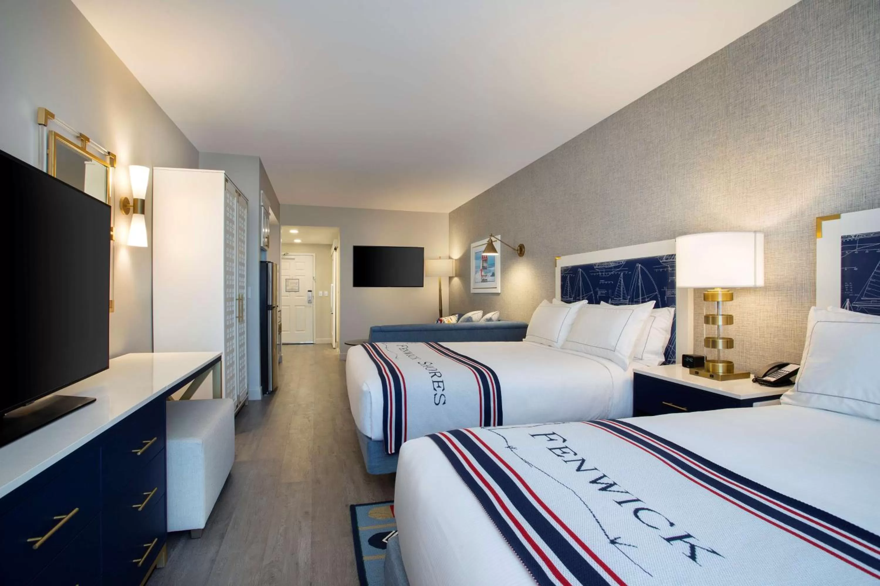 Premium Junior Suite with Two Queen Beds - Hearing Access in Fenwick Shores, Tapestry Collection by Hilton