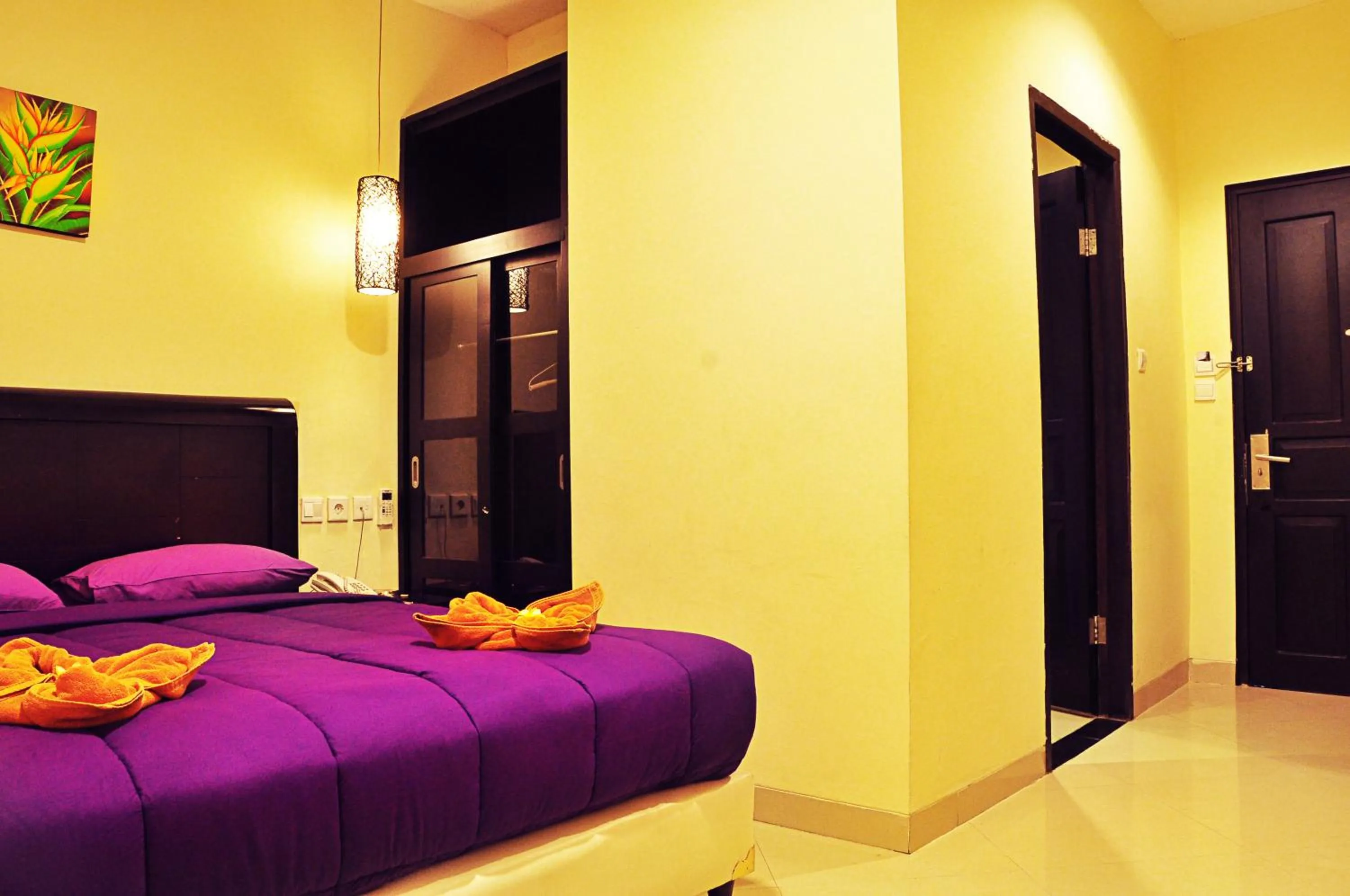 Deluxe Double Room in Guest House Matahari