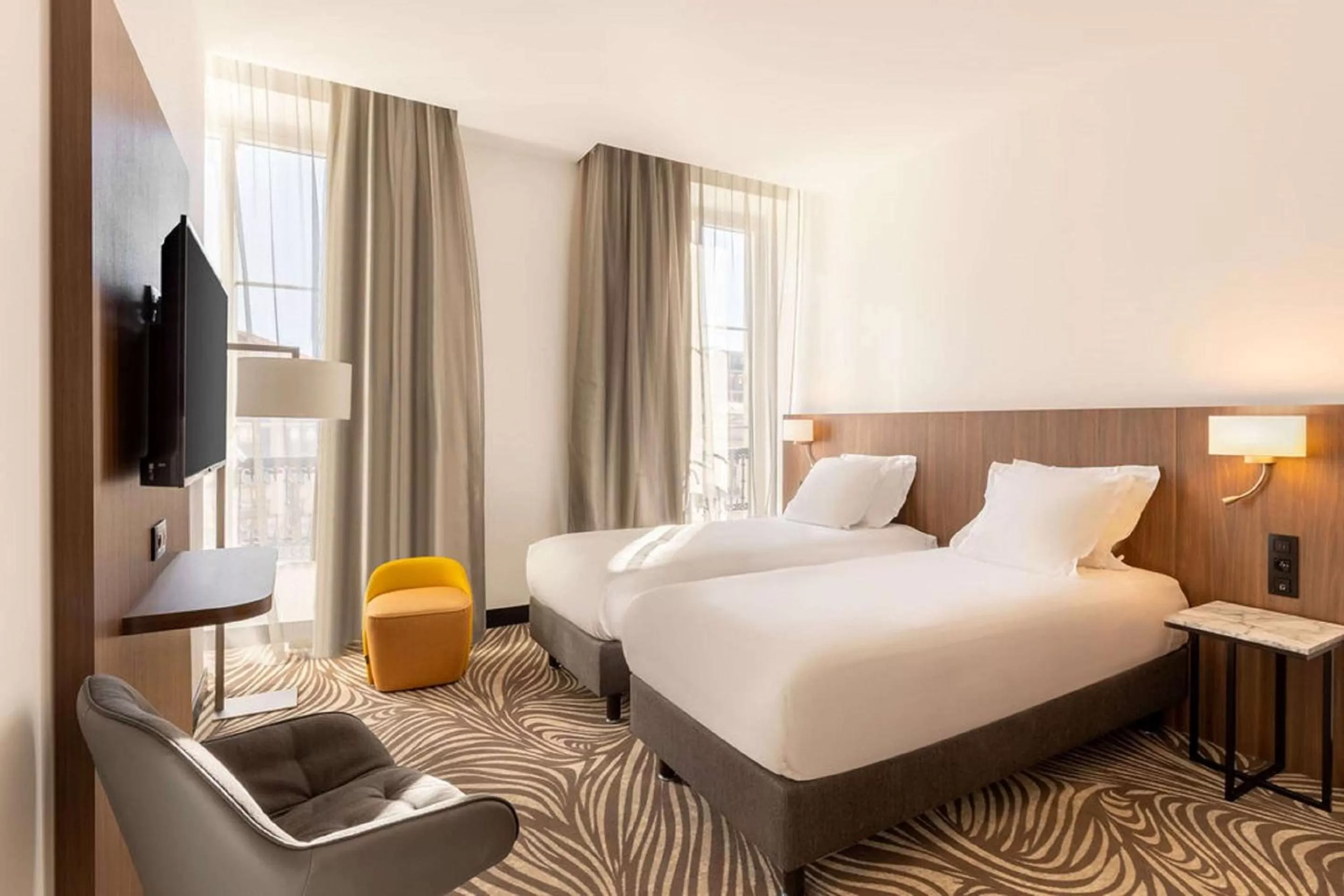 Comfort Twin Room in Hôtel Apollinaire Nice