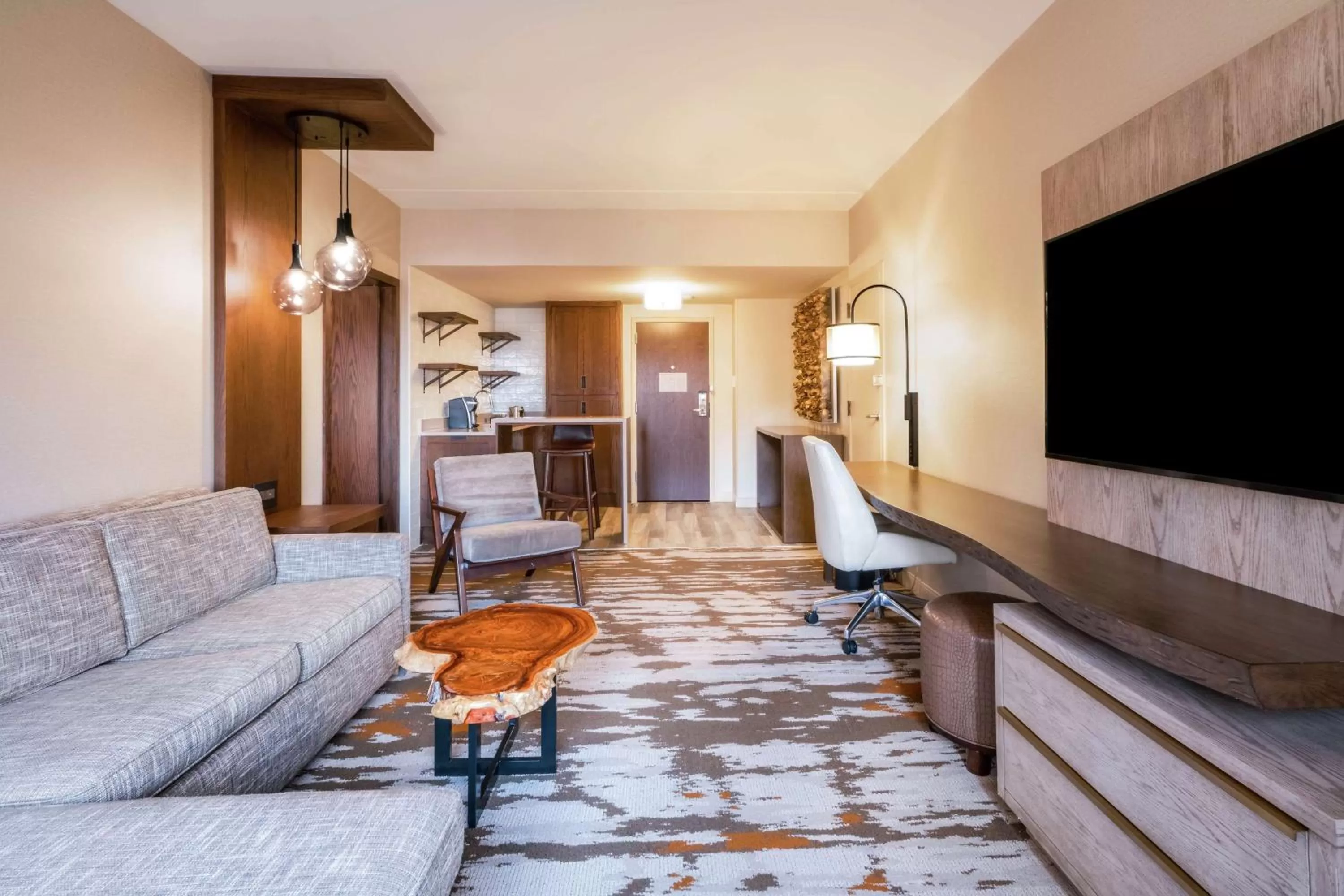 One-Bedroom King Suite in Hilton Denver City Center