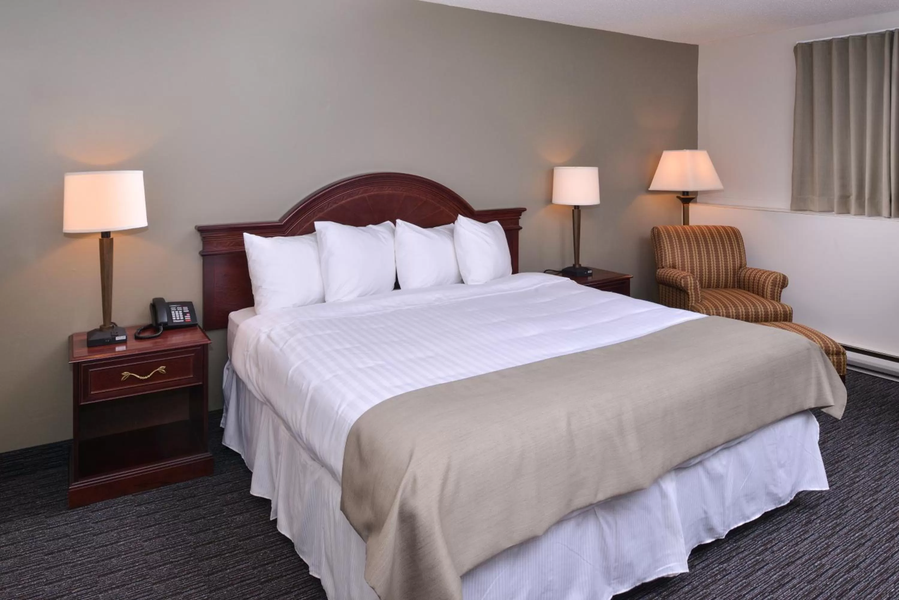 Standard King Room - Non Smoking/1st Floor in Rodeway Inn