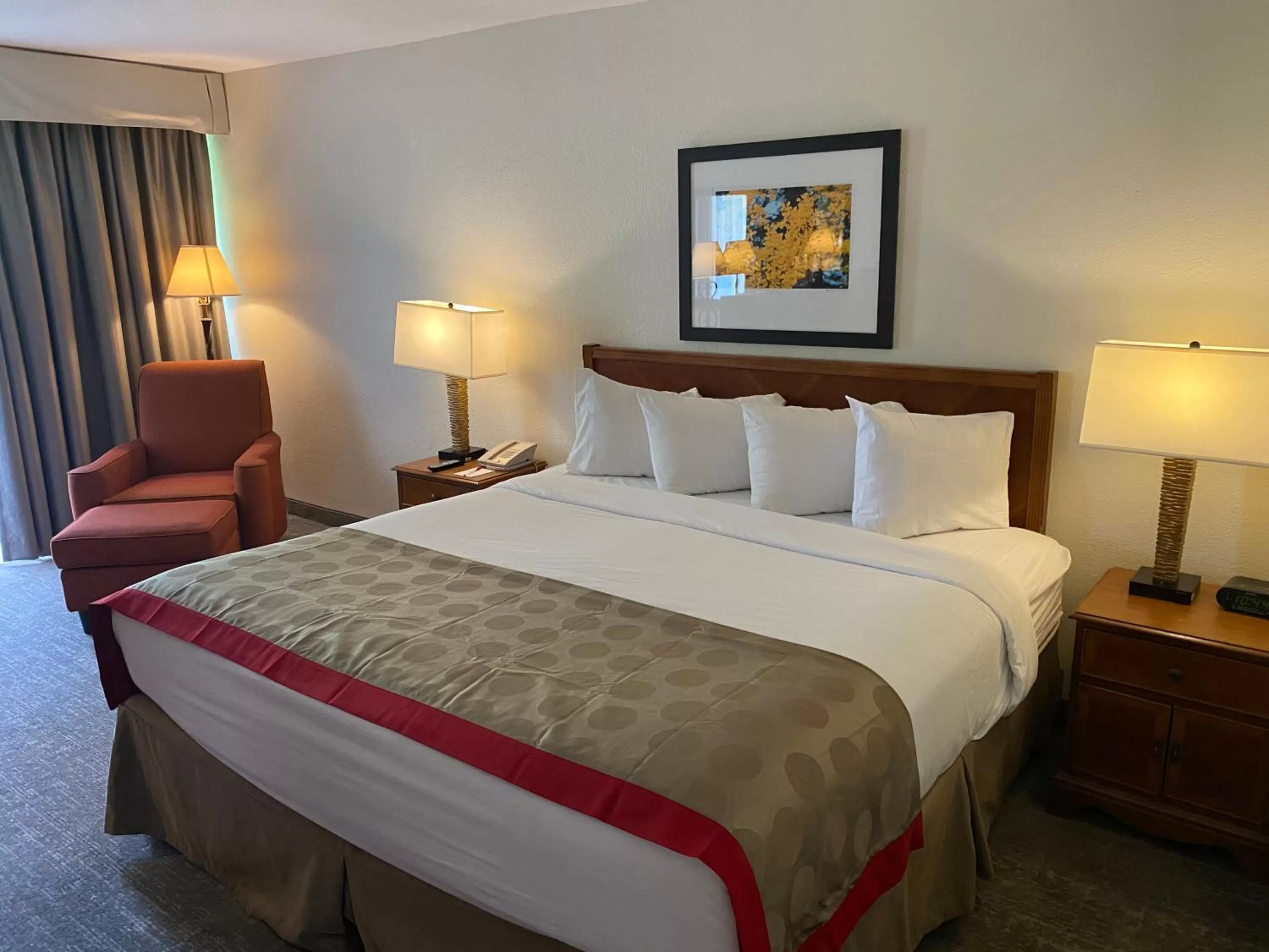 Deluxe King Room - Non-Smoking in Ramada by Wyndham Albuquerque Midtown