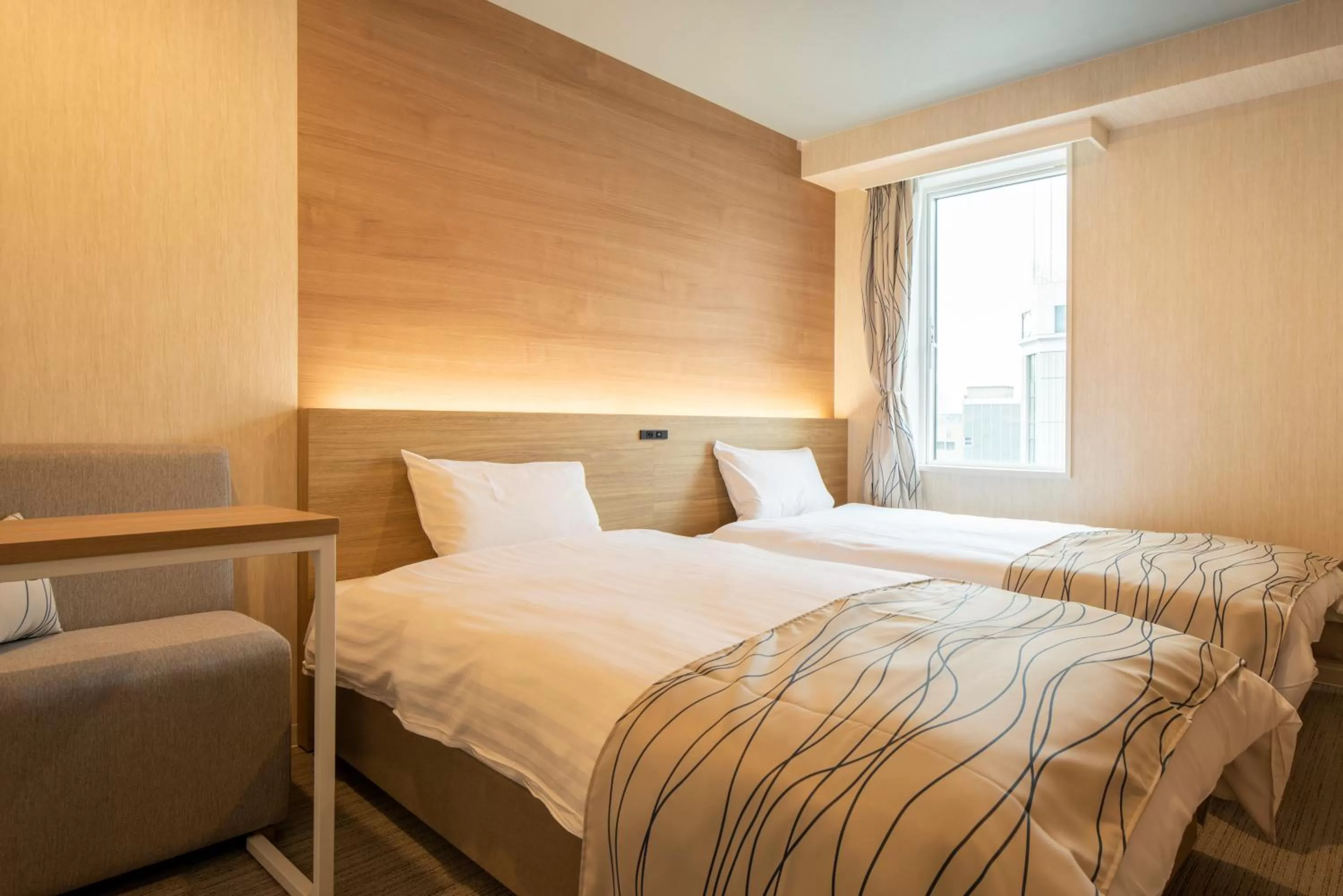 Standard Twin Room in HOTEL AMANEK Asahikawa