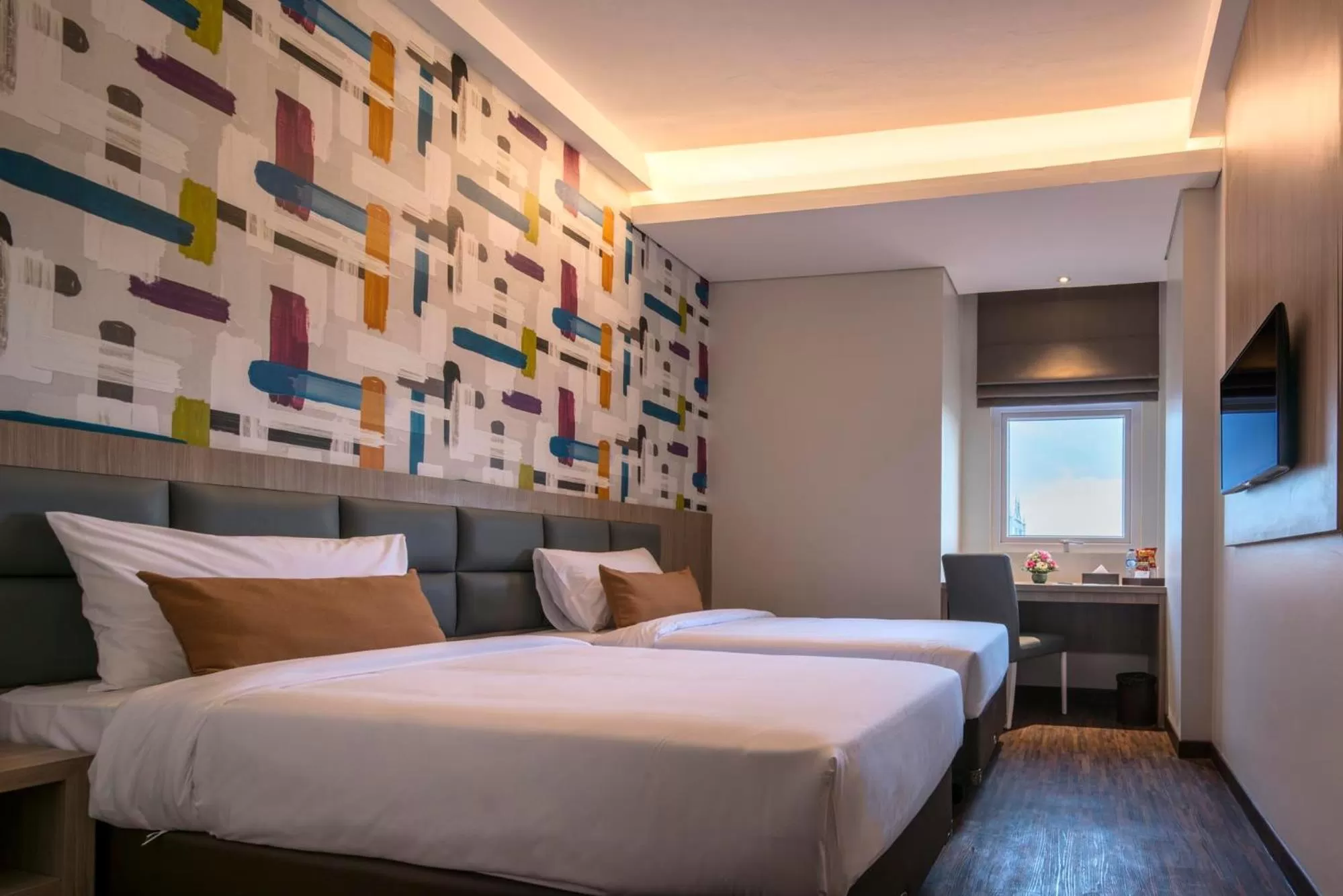 Deluxe Twin Room in Hotel 88 ITC Fatmawati Jakarta By WH