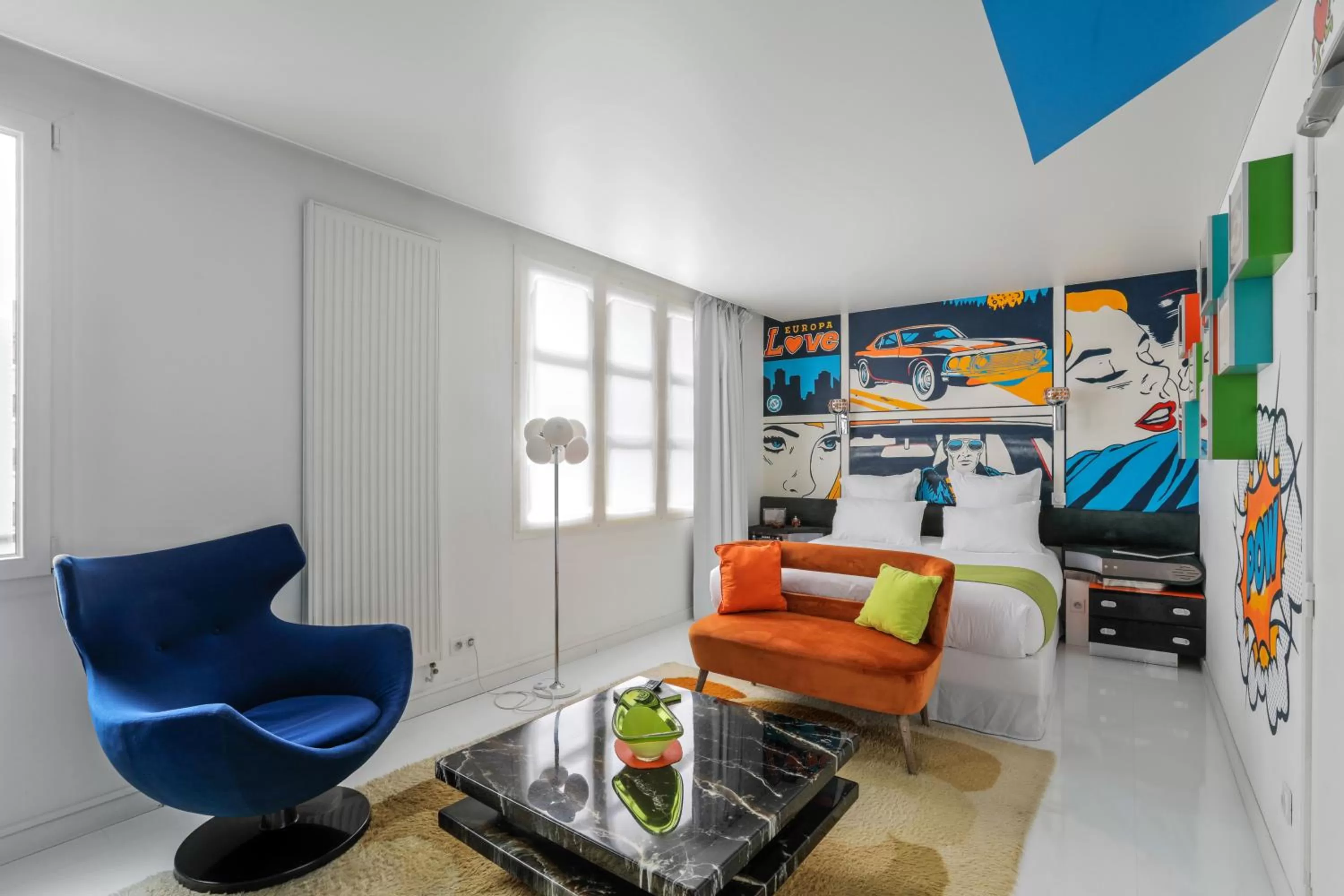 Double Room Signature Comic Strip in Urban Style hotel de l'Europe