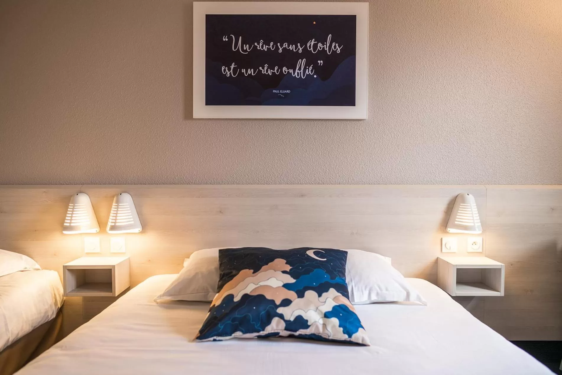 Double Room - Disability Access in ACE Hôtel Lyon Vénissieux Parc des Expositions