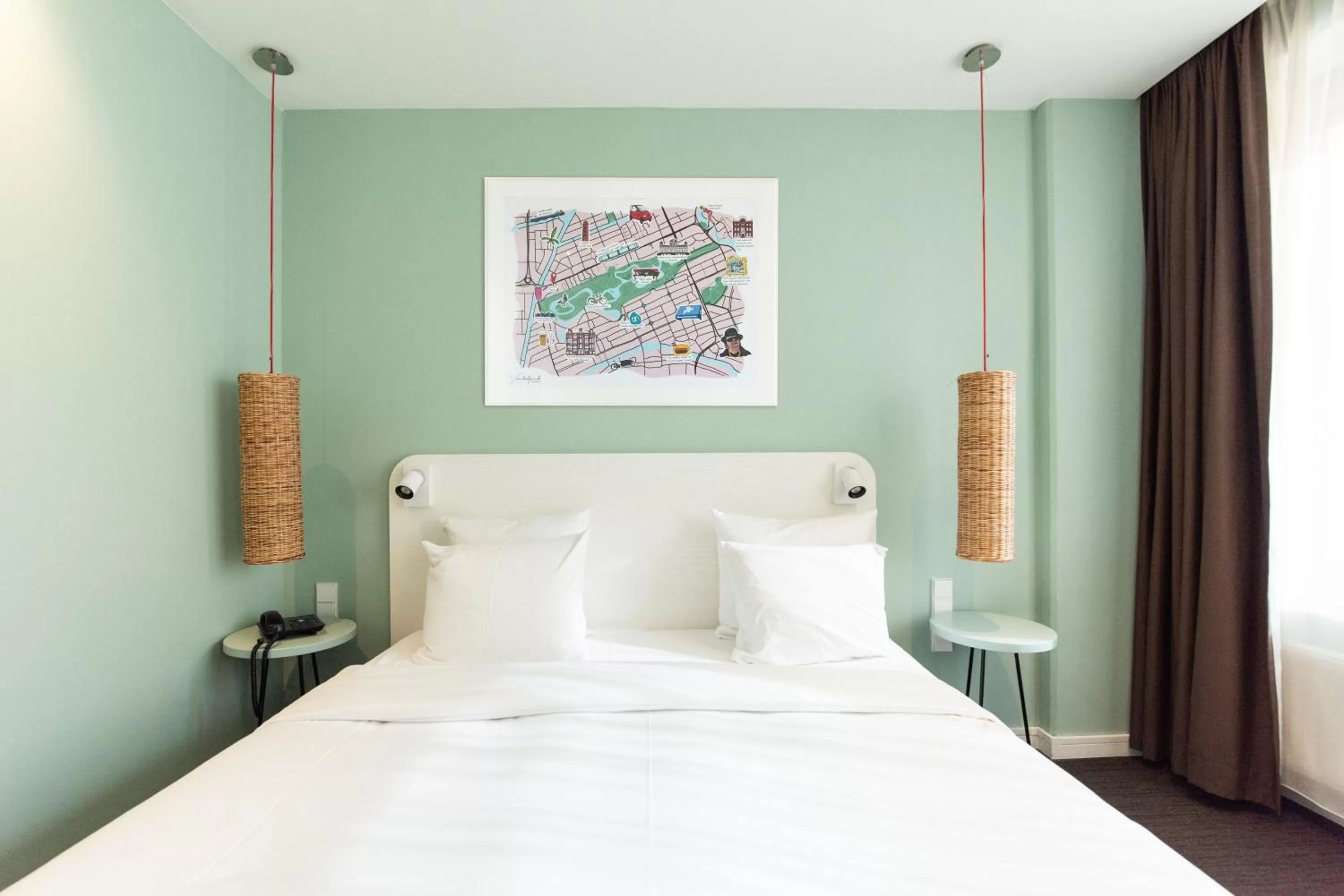 Double Room in Conscious Hotel Vondelpark