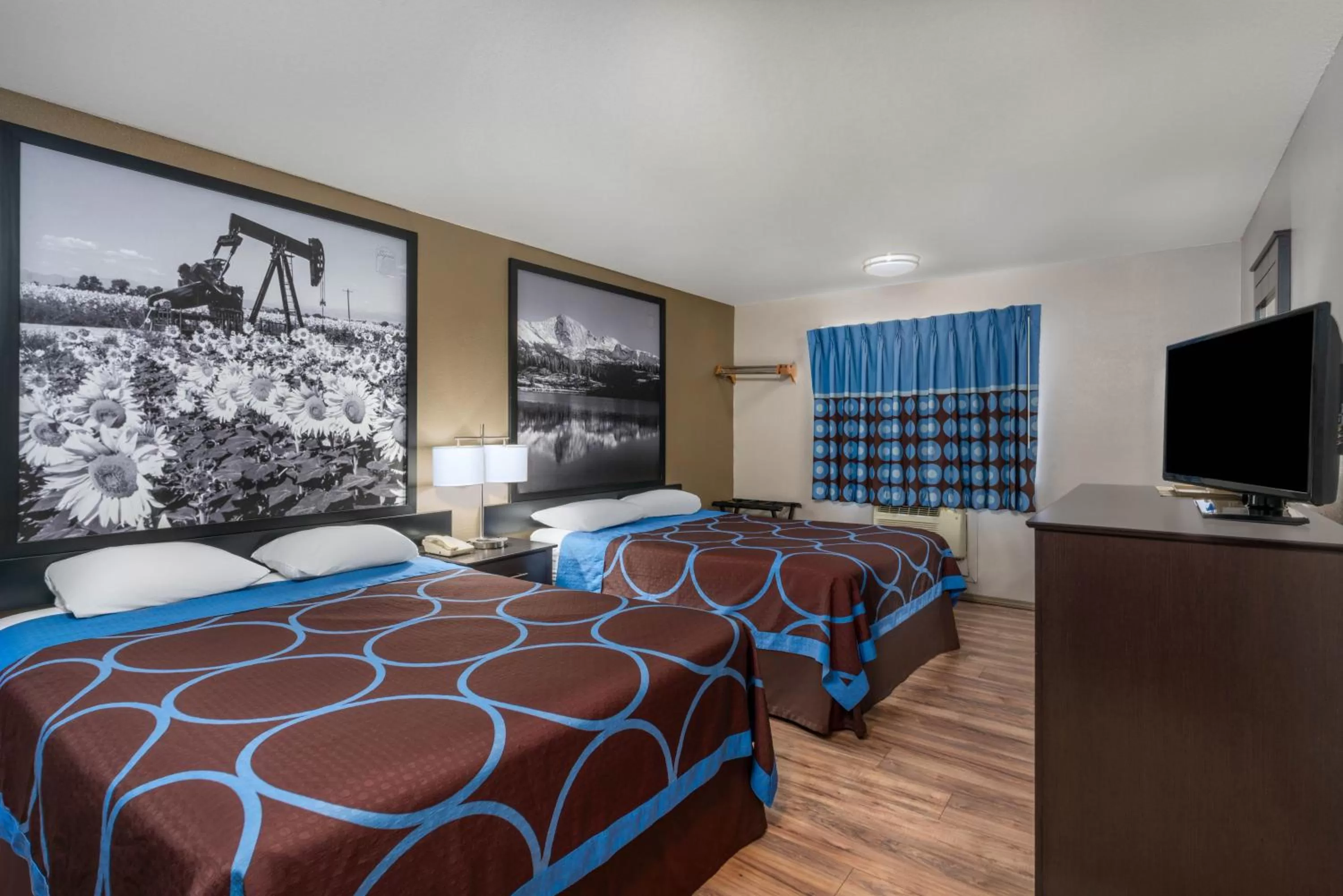 Deluxe Queen Room with Two Queen Beds - Non-Smoking in Super 8 by Wyndham Cortez/Mesa Verde Area