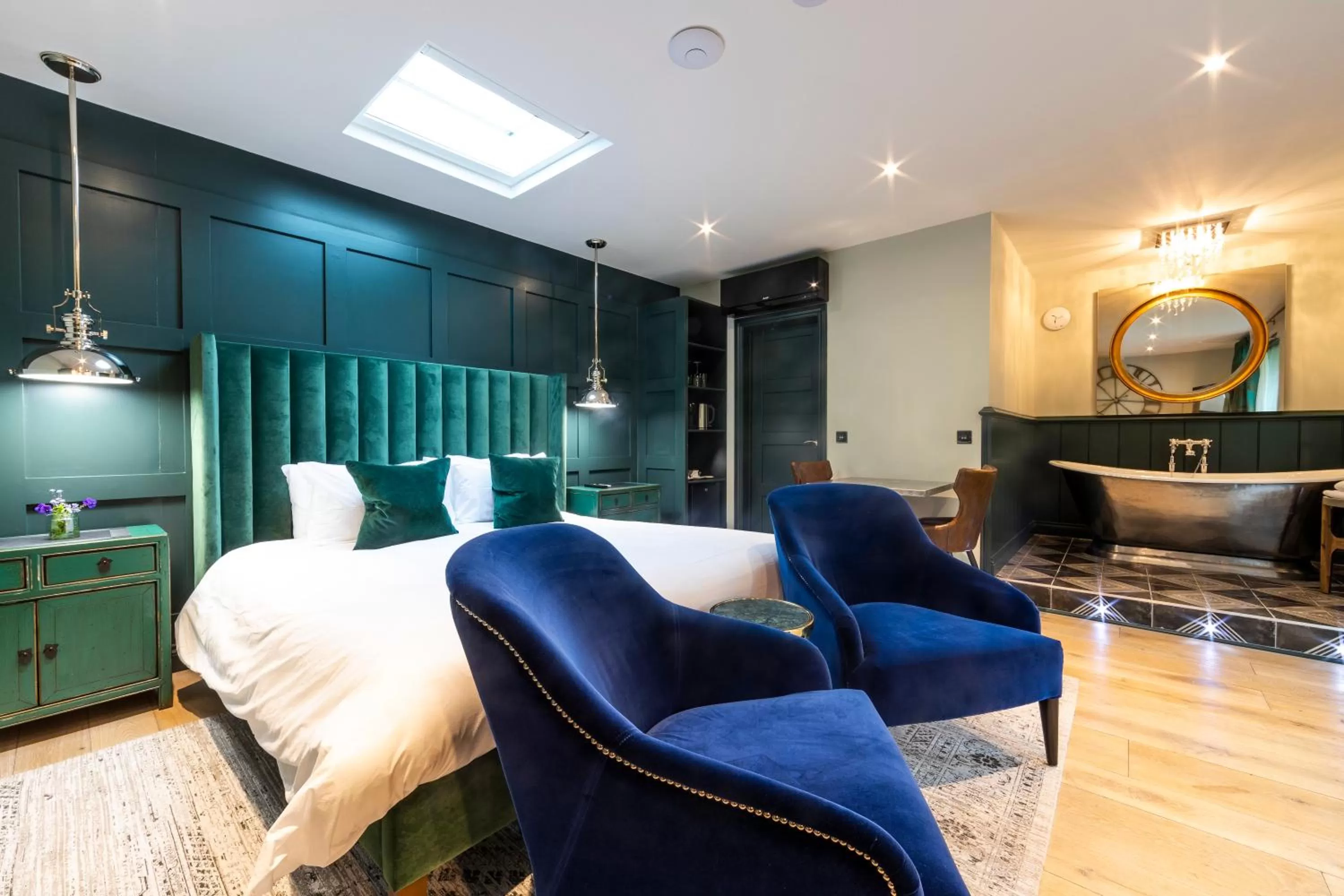 Junior Suite with Garden View - single occupancy in Eagle Mill Luxury Rooms