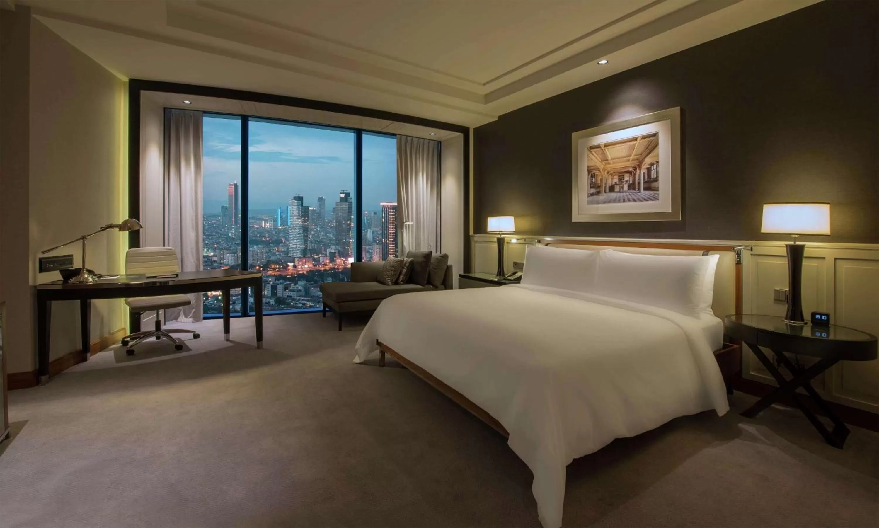 Executive King Room with Sea View - Lounge Access in Hilton Istanbul Bomonti