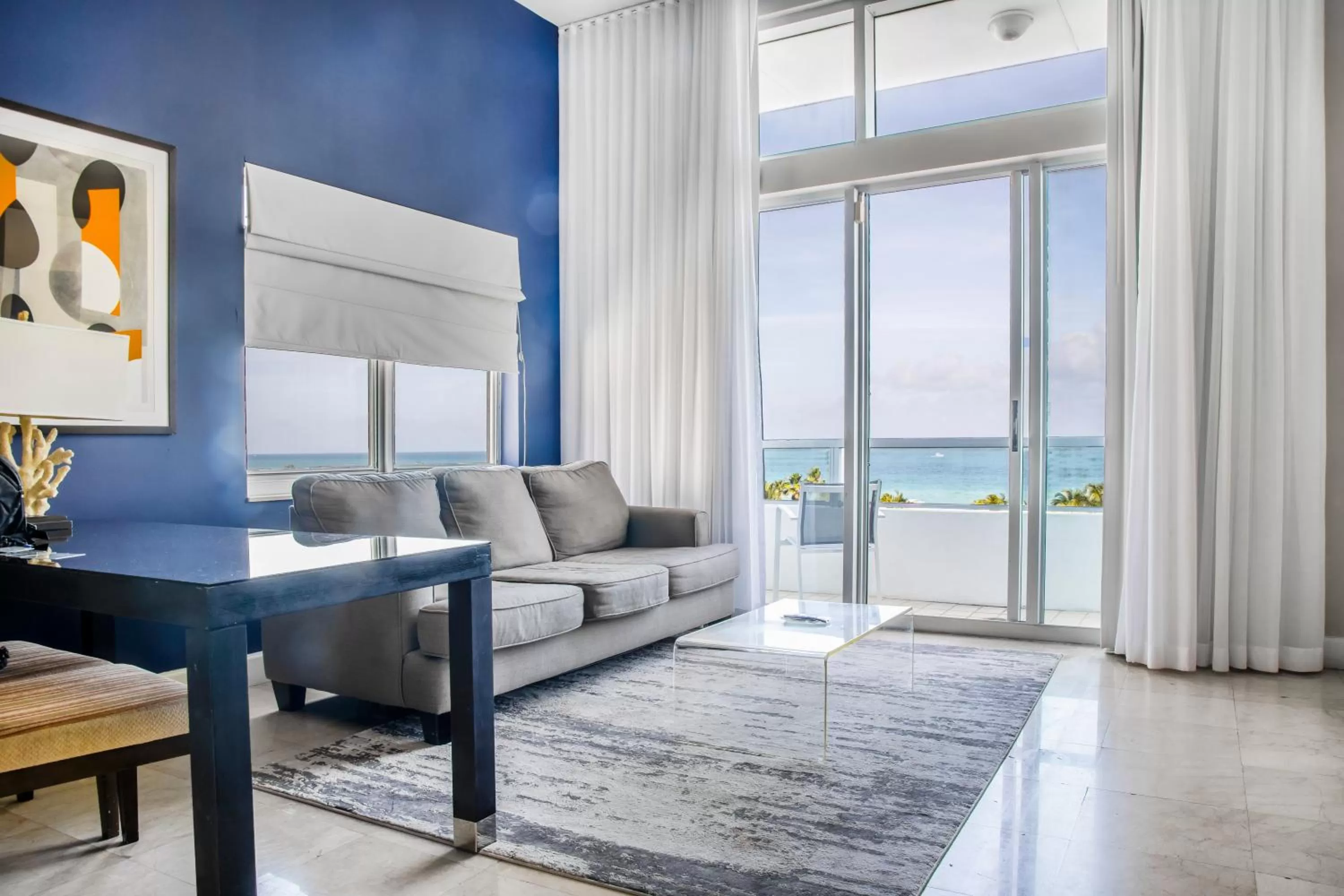 Sagamore Ocean Front Suite in The Sagamore Hotel South Beach