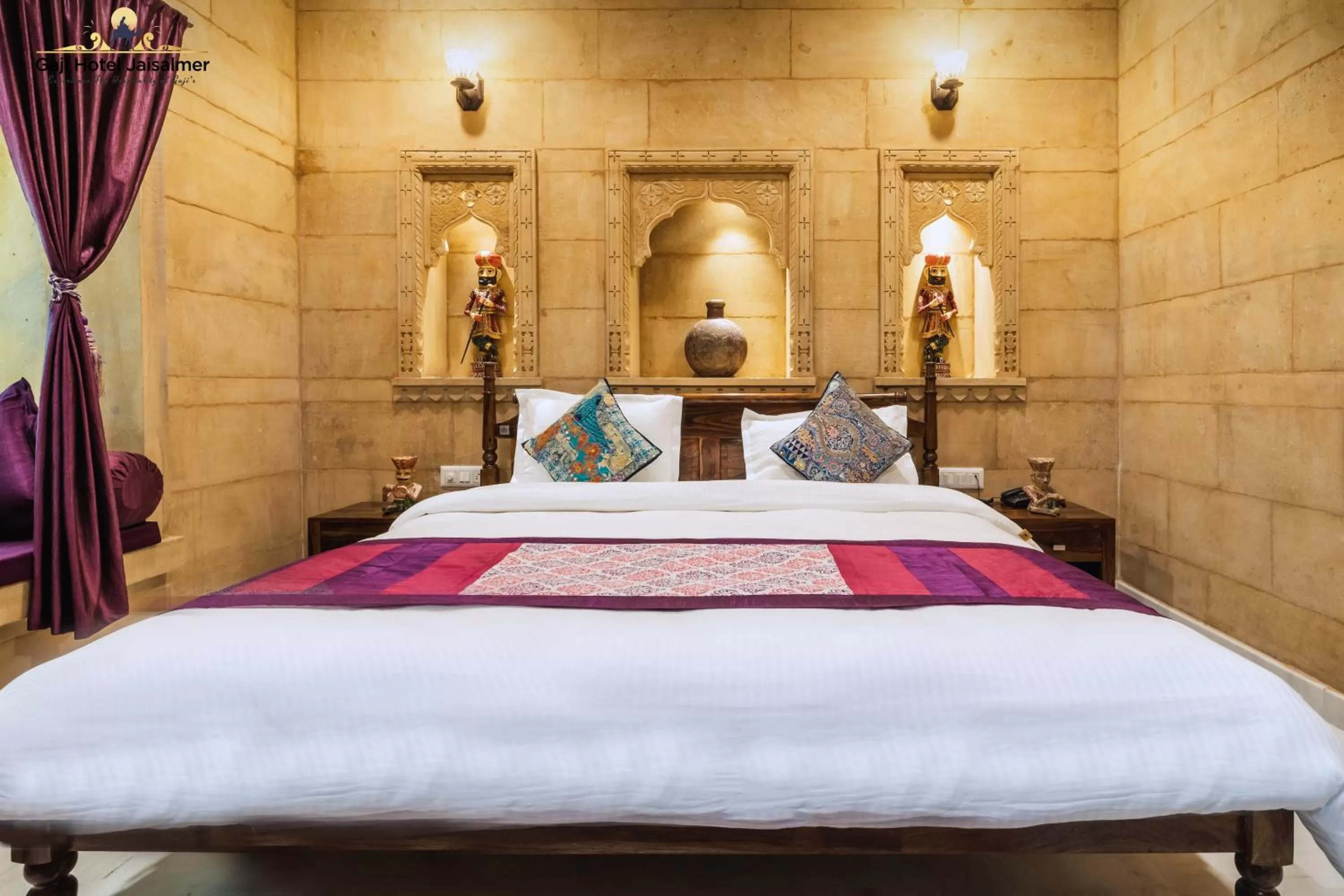 Deluxe Double Room in Gaji Hotel Jaisalmer