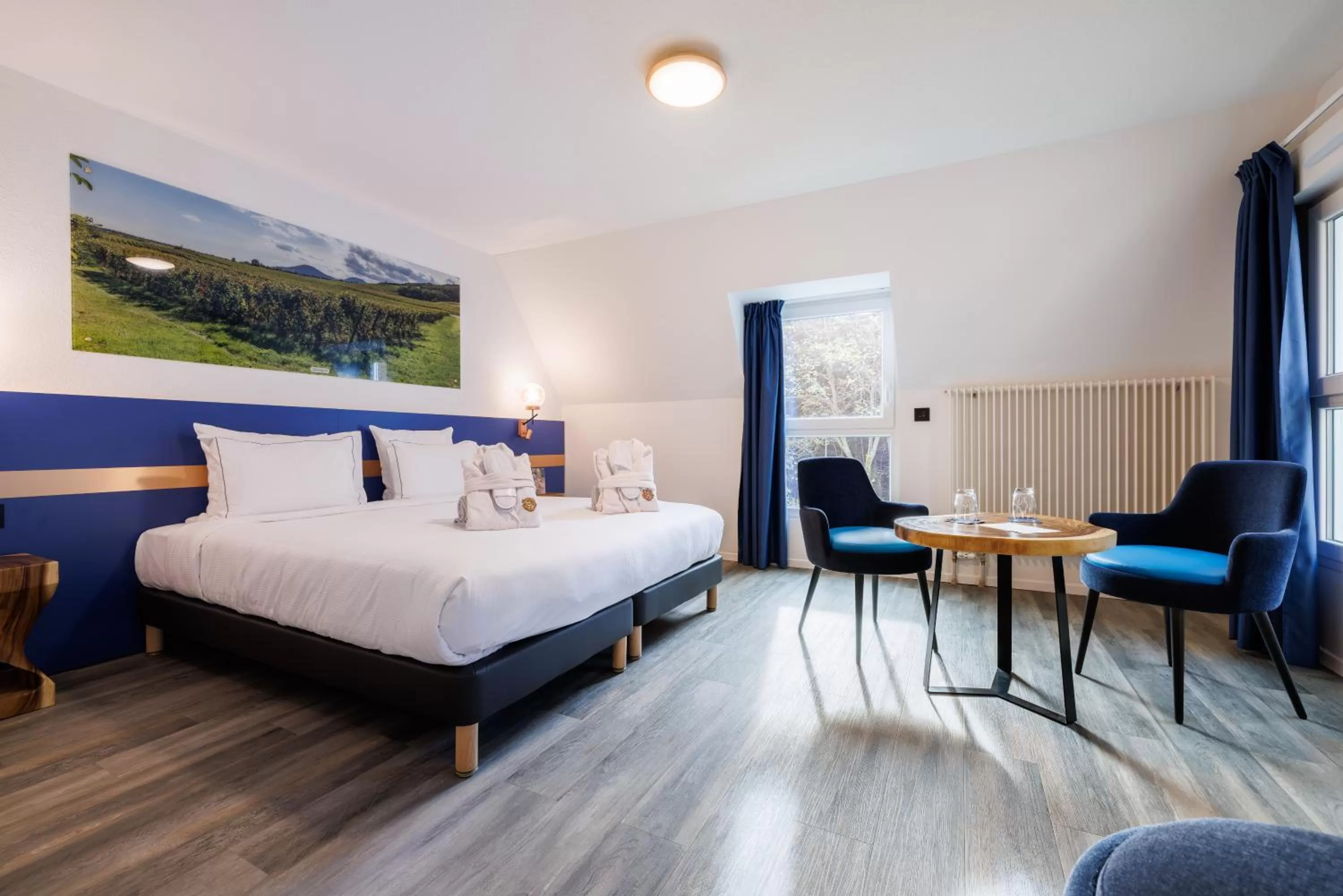 Prestige Double Room - access to the spa included in Hotel SPA Husseren Collections - Proche Colmar - Eguisheim