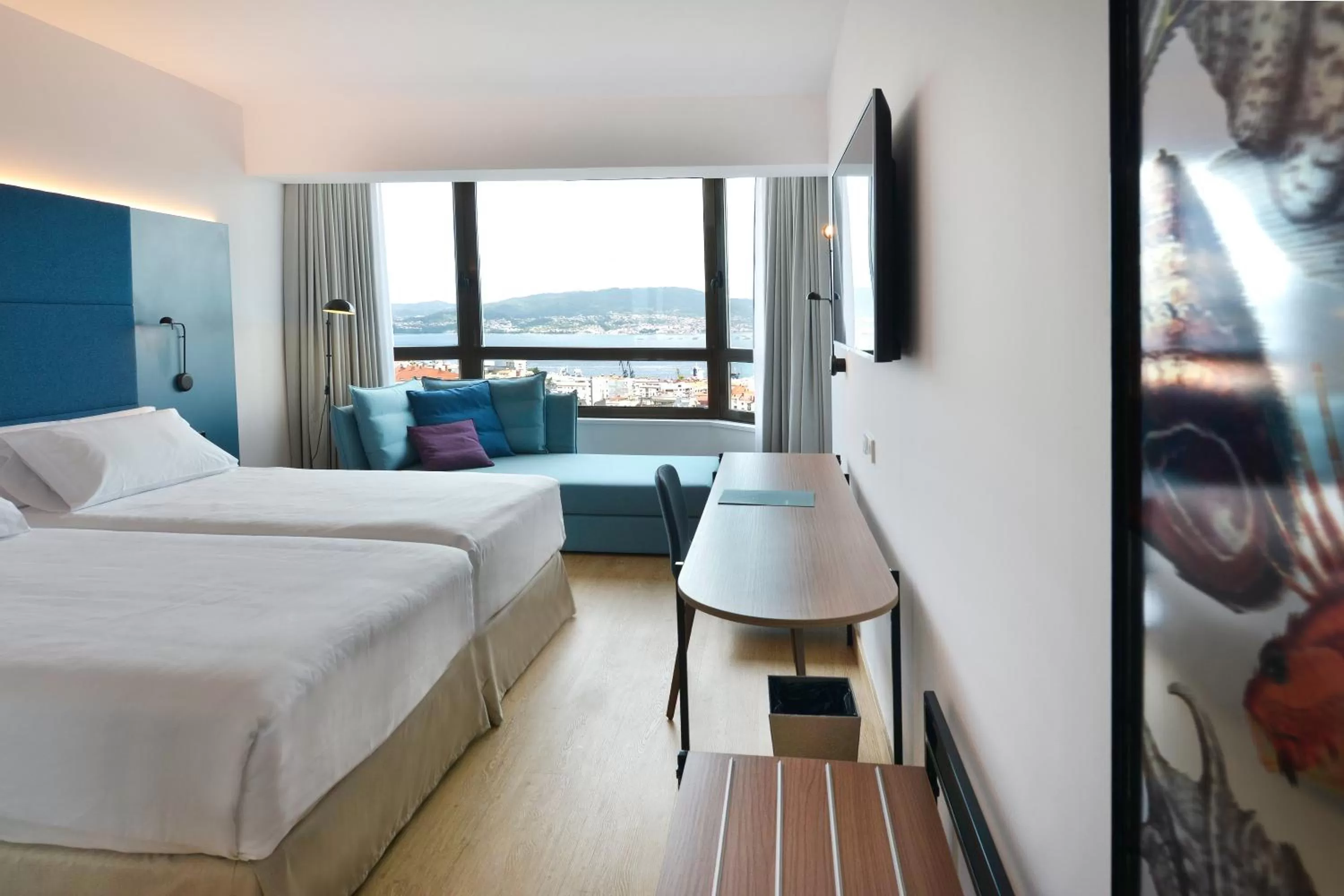 Superior Double Room with Views (1 Adult) in Occidental Vigo
