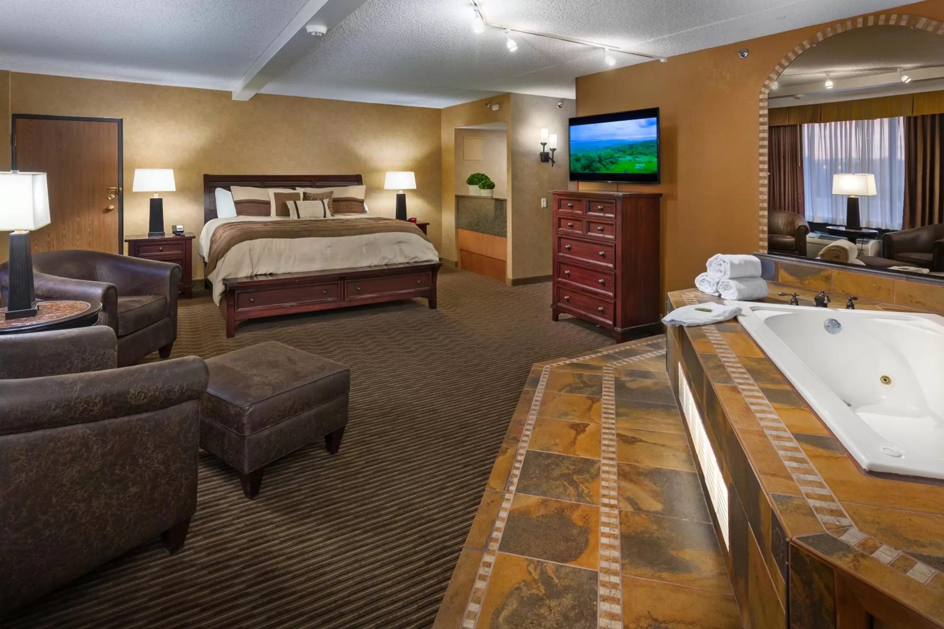 King Suite with Spa Bath - Non Pet Friendly in Ramkota Hotel - Casper