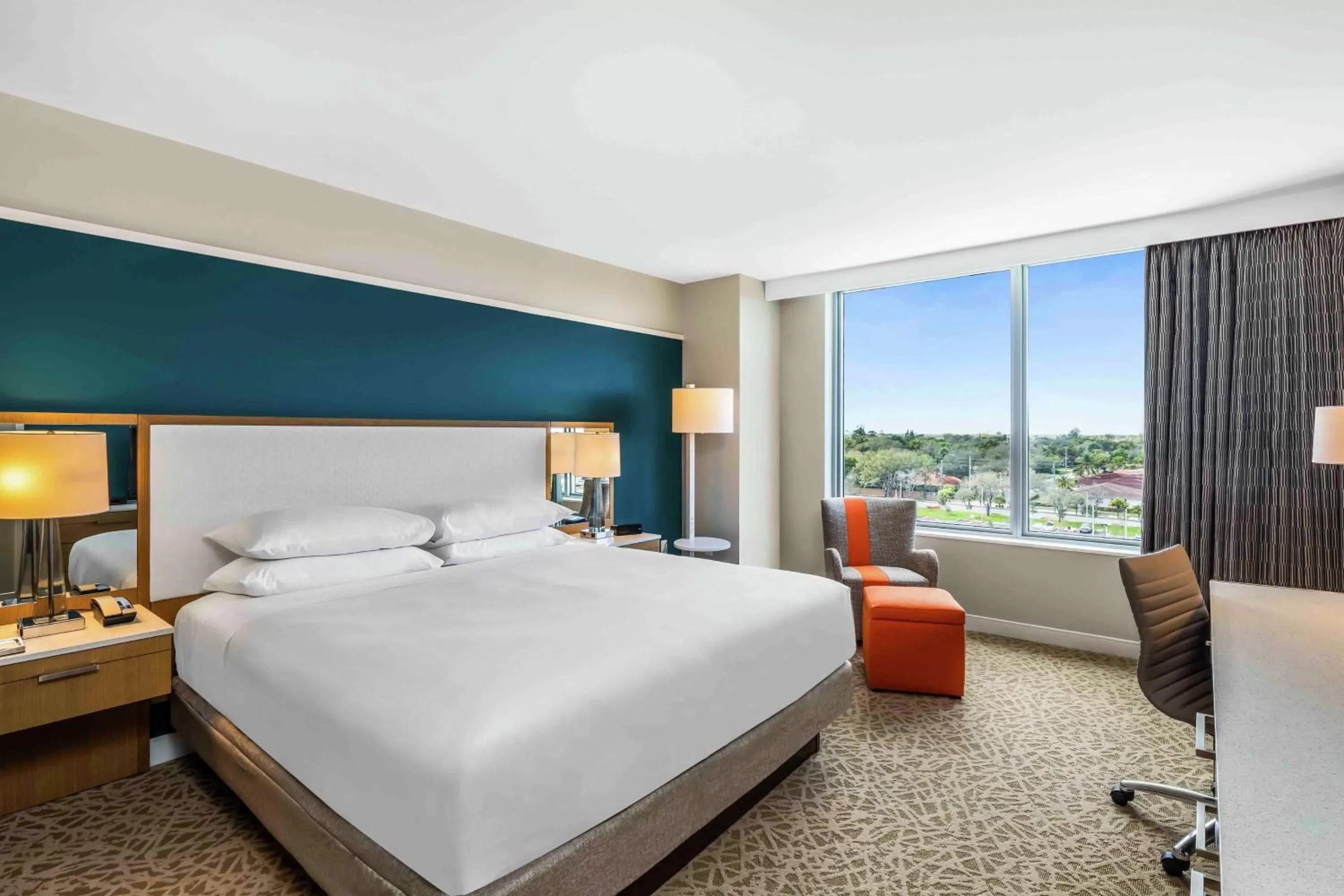 King Room in Hilton Miami Dadeland