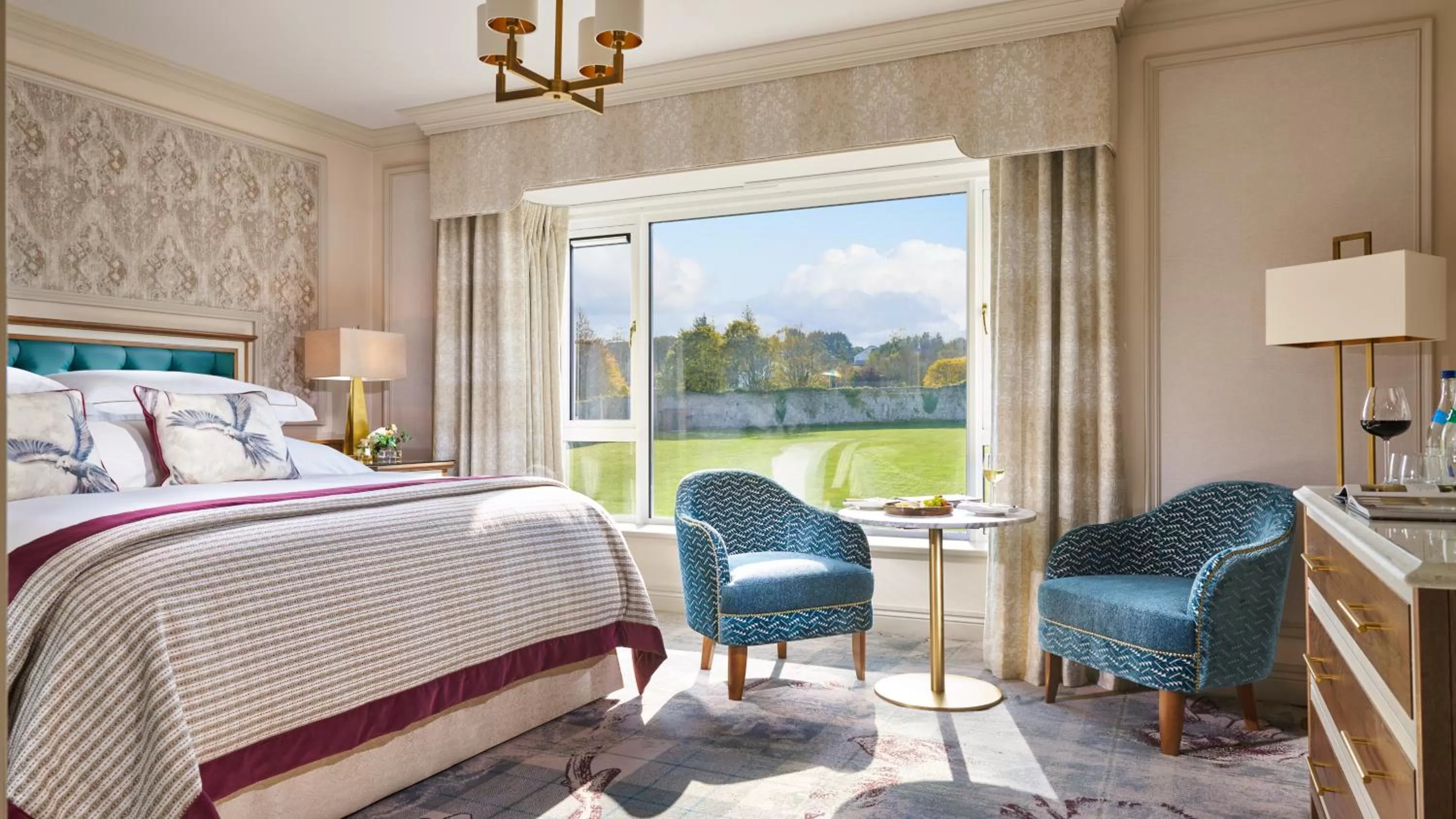 Superior King Room in Glenlo Abbey Hotel