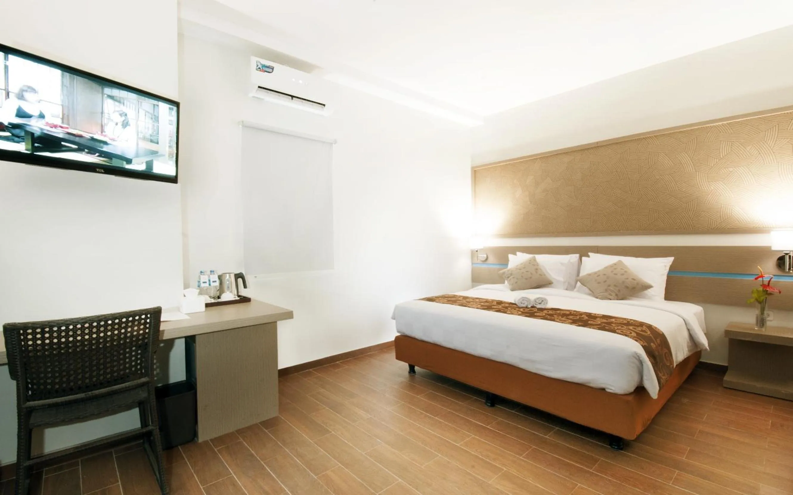 Deluxe Double Room in Genio Hotel Manado