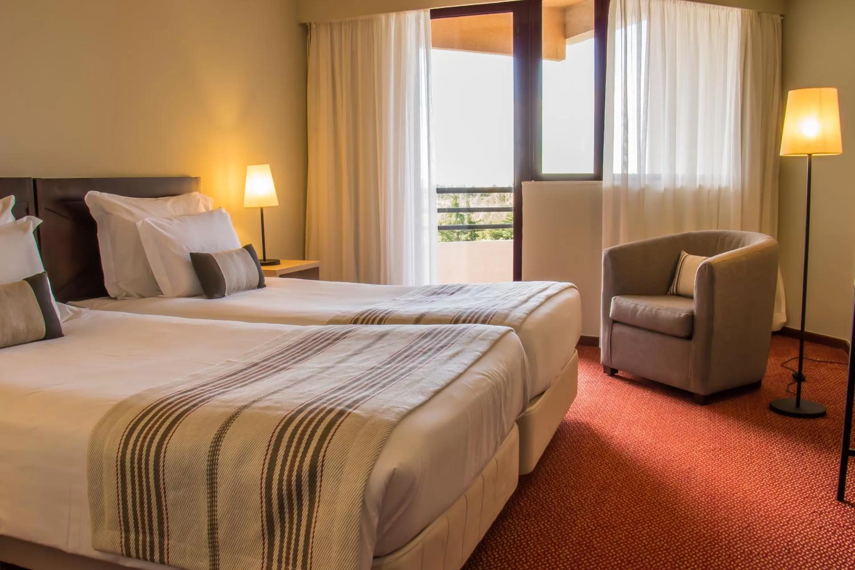 Standard Twin Room with Balcony in Evora Hotel