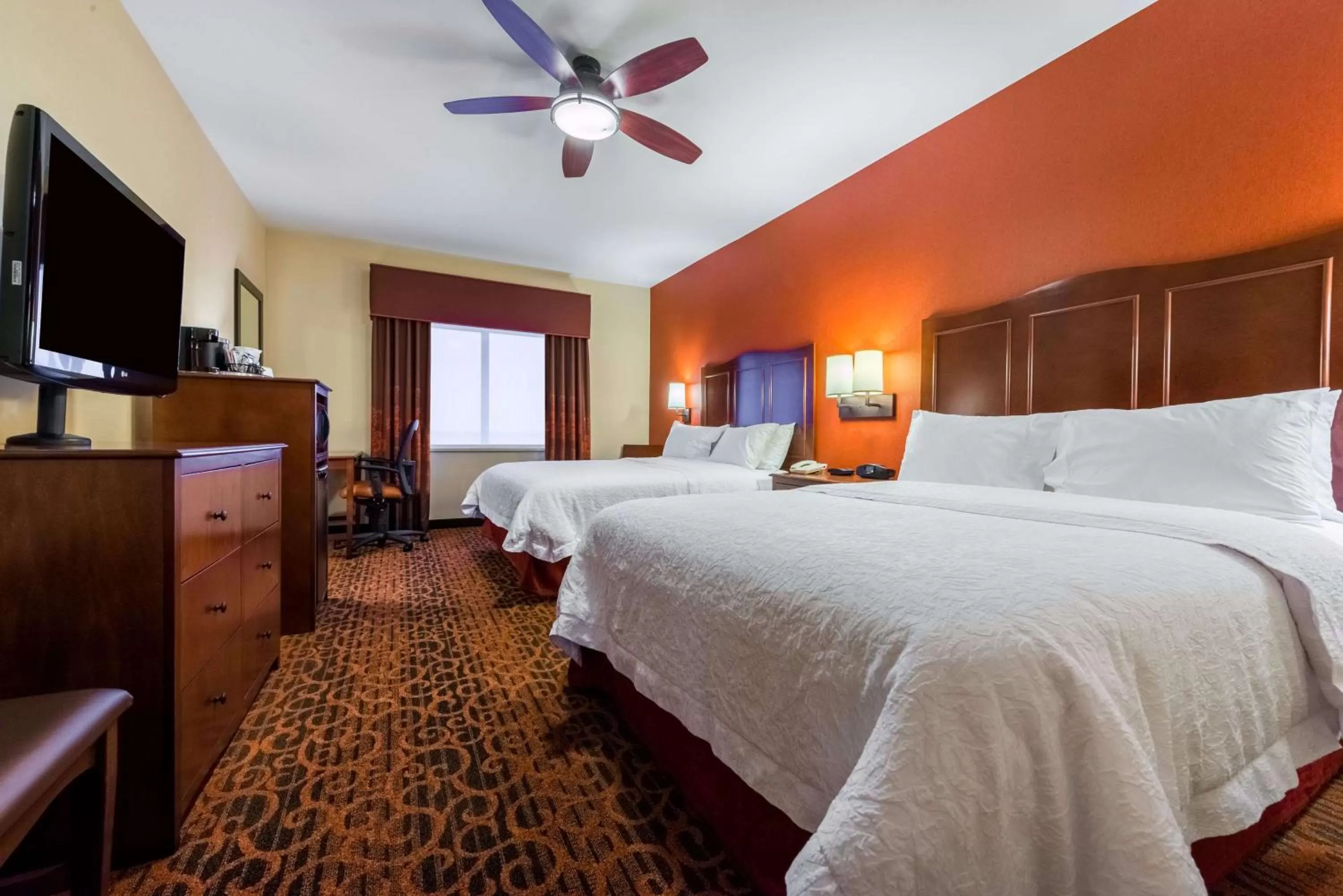 Queen Room with Two Queen Beds - Hearing Access/Non-Smoking in Hampton Inn & Suites Boulder North
