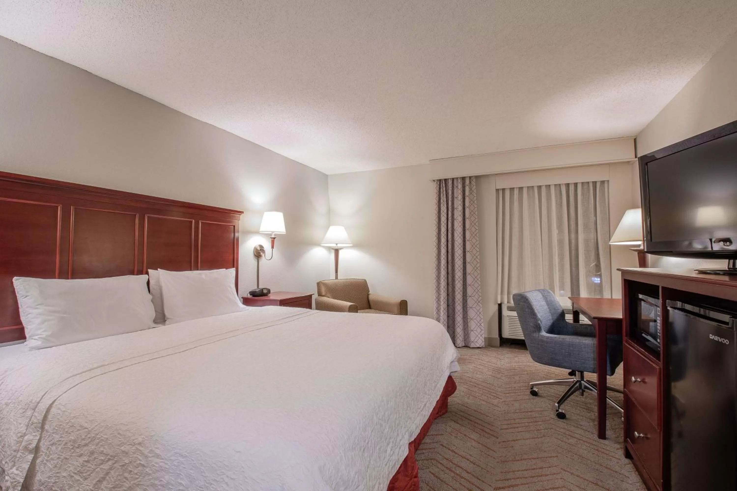 King Room with Shower - Mobility Access/Non-Smoking in Hampton Inn & Suites Williamsburg-Richmond Road