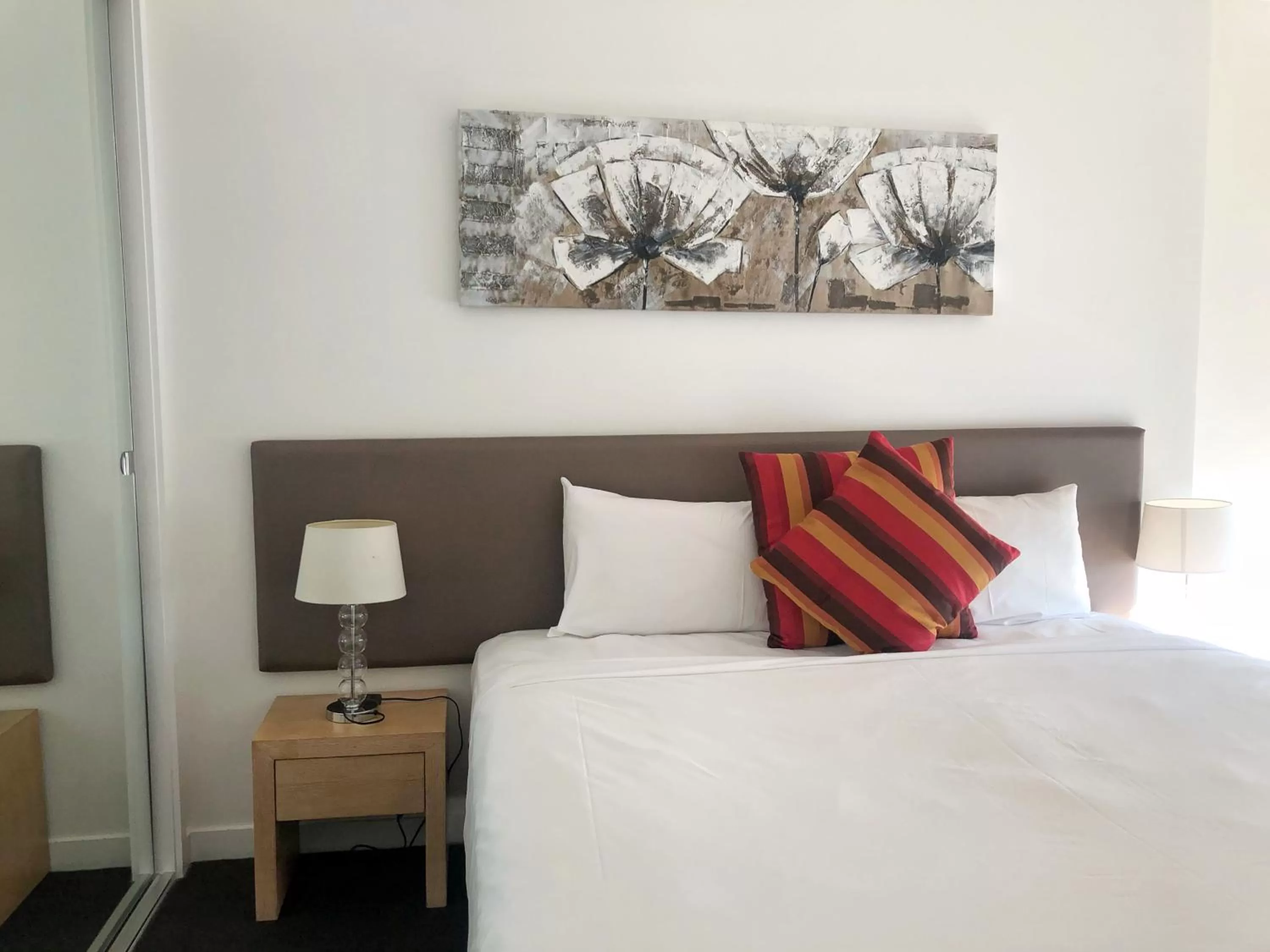 One Bedroom Apartment with One Queen Bed in The Sebel Residences Melbourne Docklands Serviced Apartments