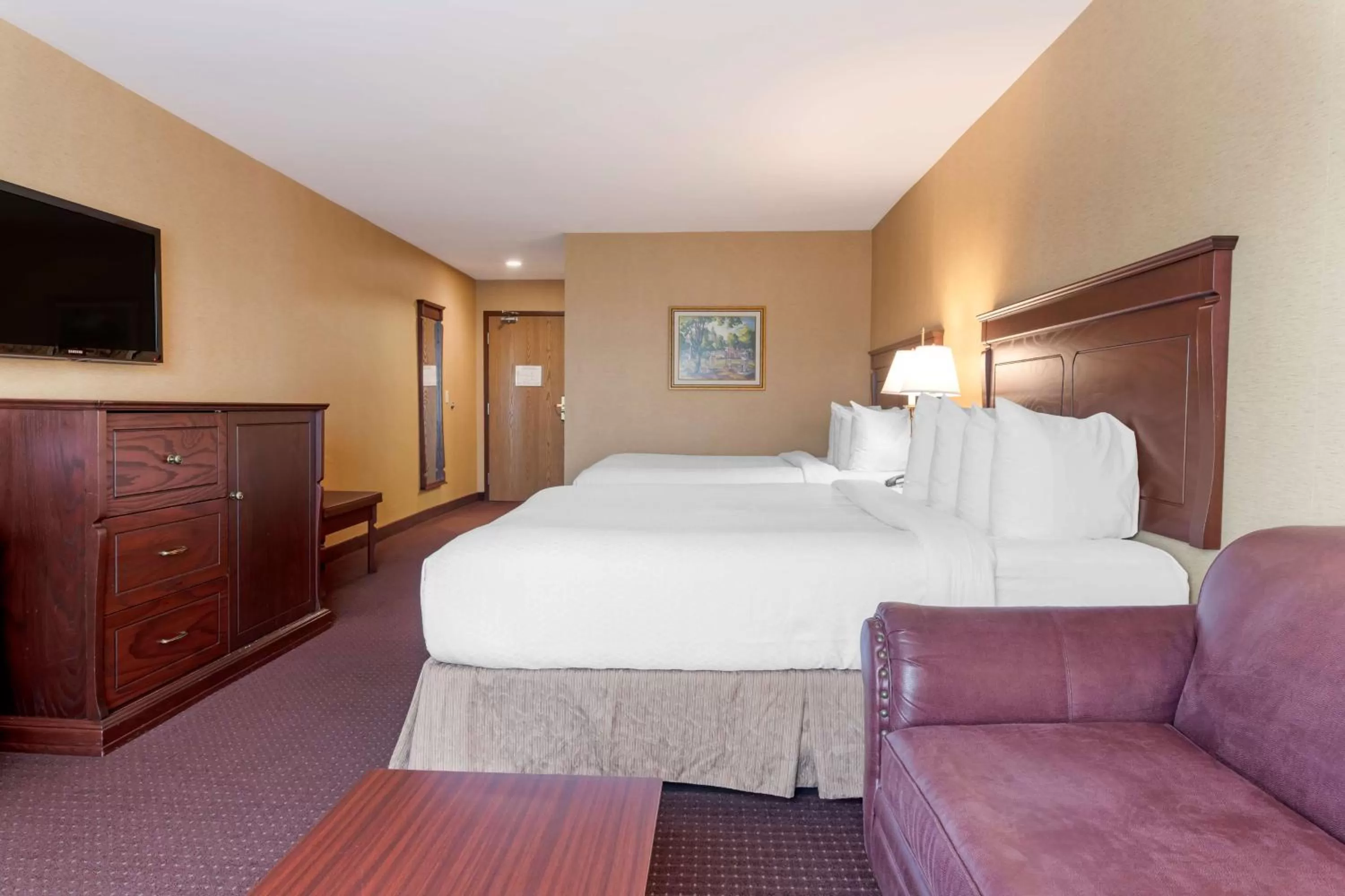 Executive Queen Room with Two Queen Beds and Sofa Bed - Non-Smoking in Best Western Plus Fredericton Hotel & Suites