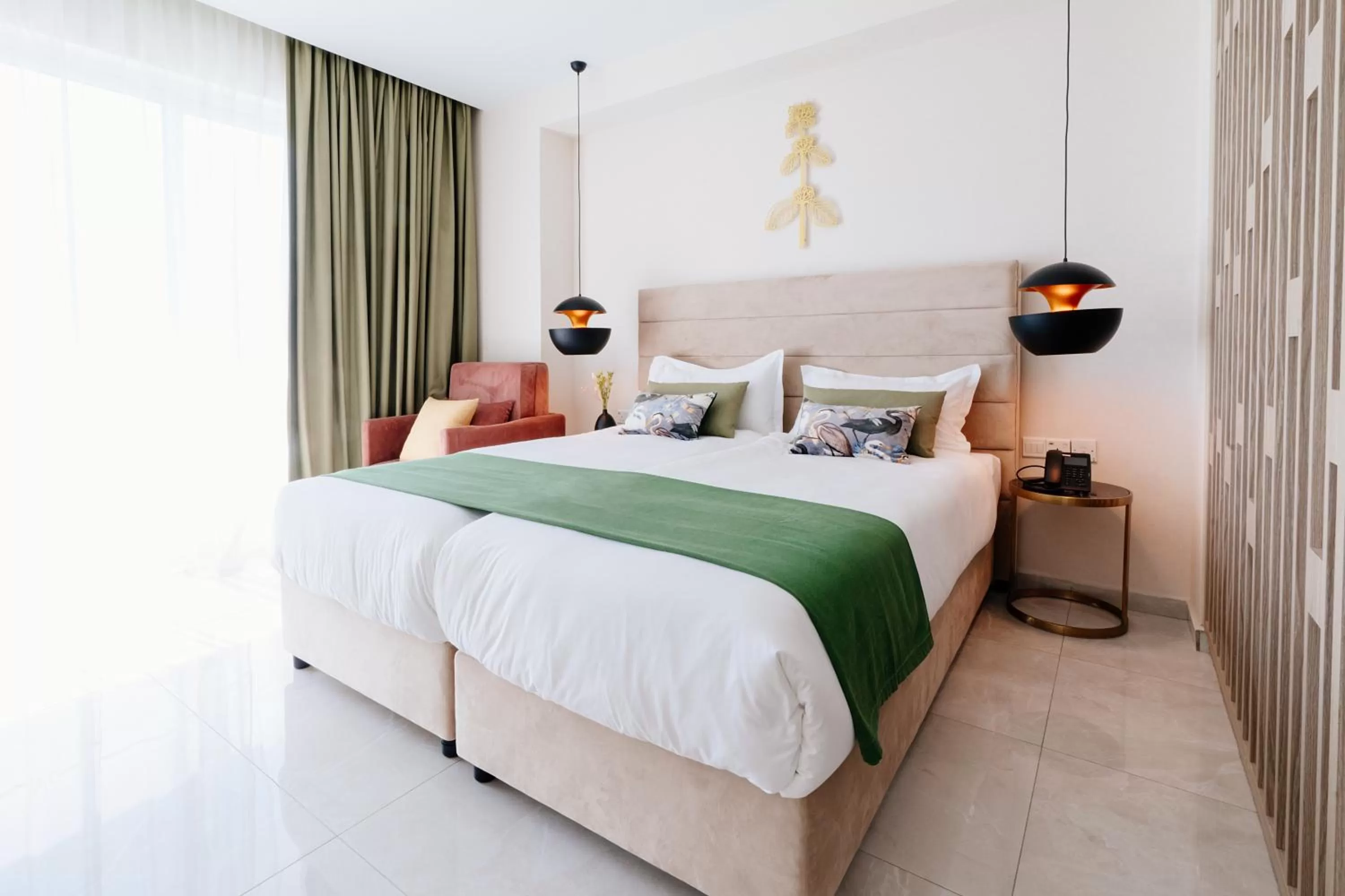 Superior Double or Twin Room Inland View in At Herbal Boutique Hotel & Spa
