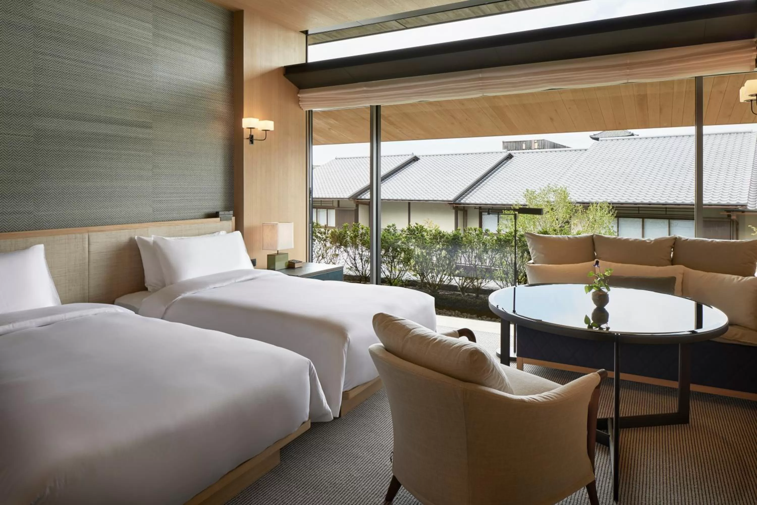 Twin Room with Garden View in Park Hyatt Kyoto