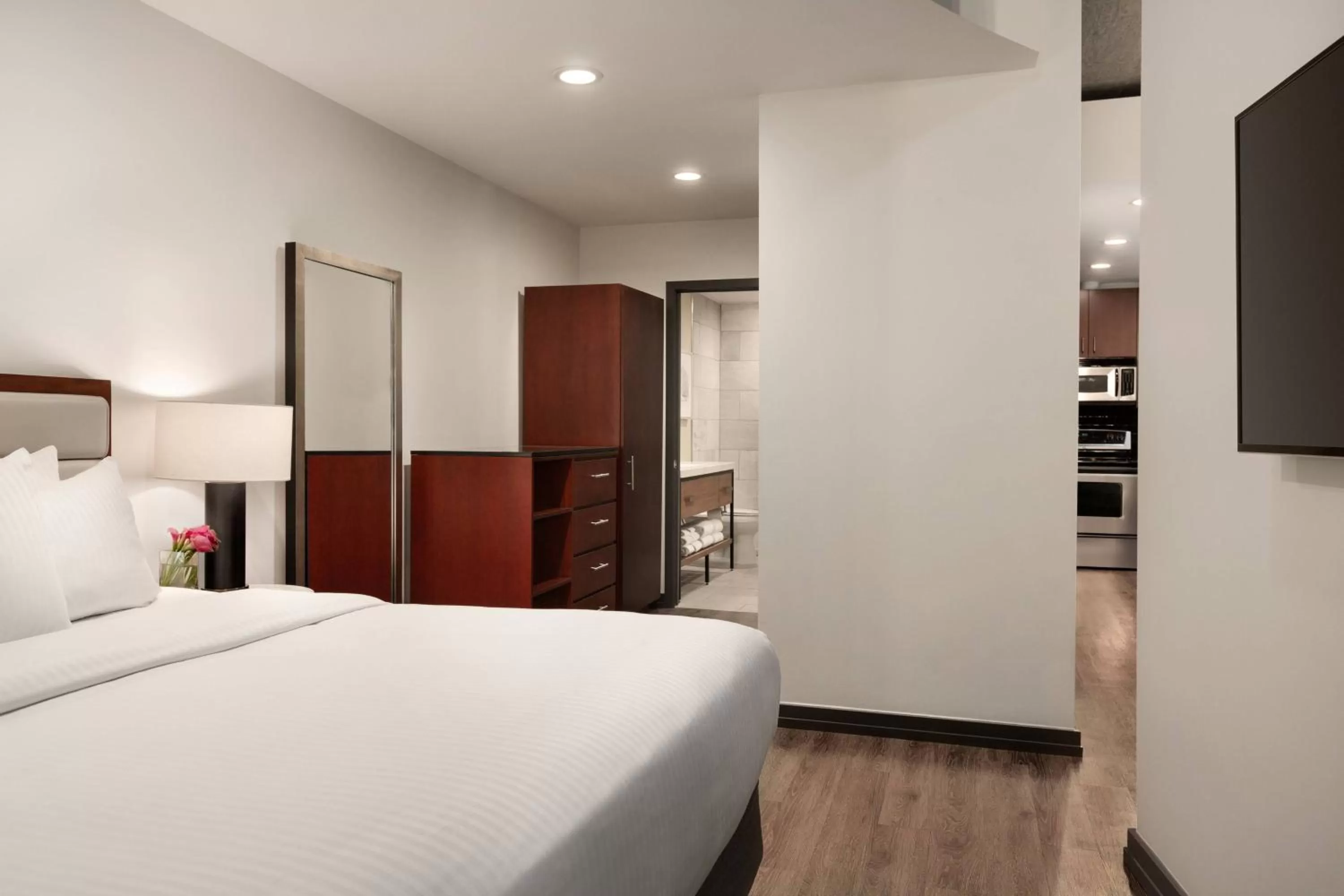 Two-Bedroom Suite with Balcony and Adapted Tub - Mobility and Hearing Accessible in Twelve Midtown, Autograph Collection