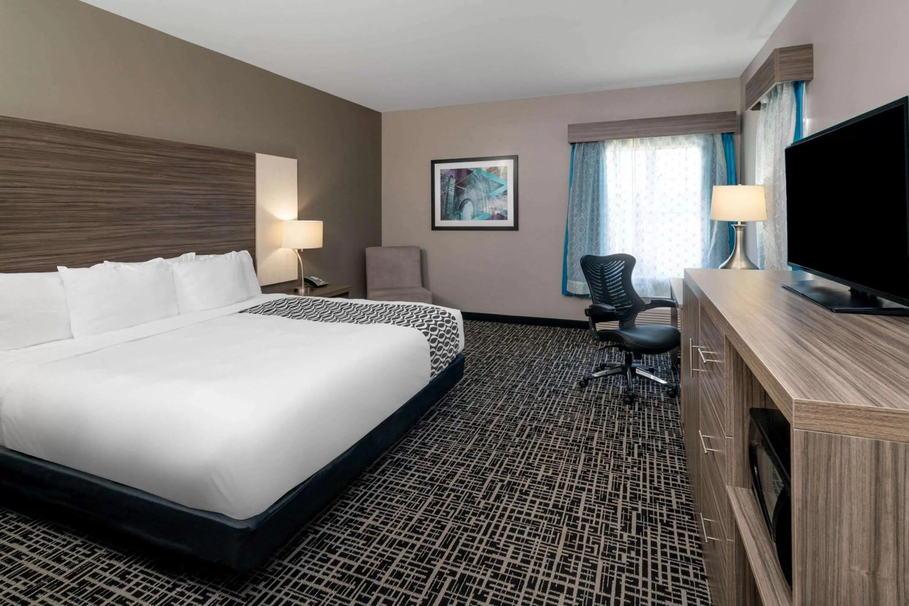 King Room with Roll-in Shower - Mobility Access/Non-Smoking in La Quinta by Wyndham Forsyth