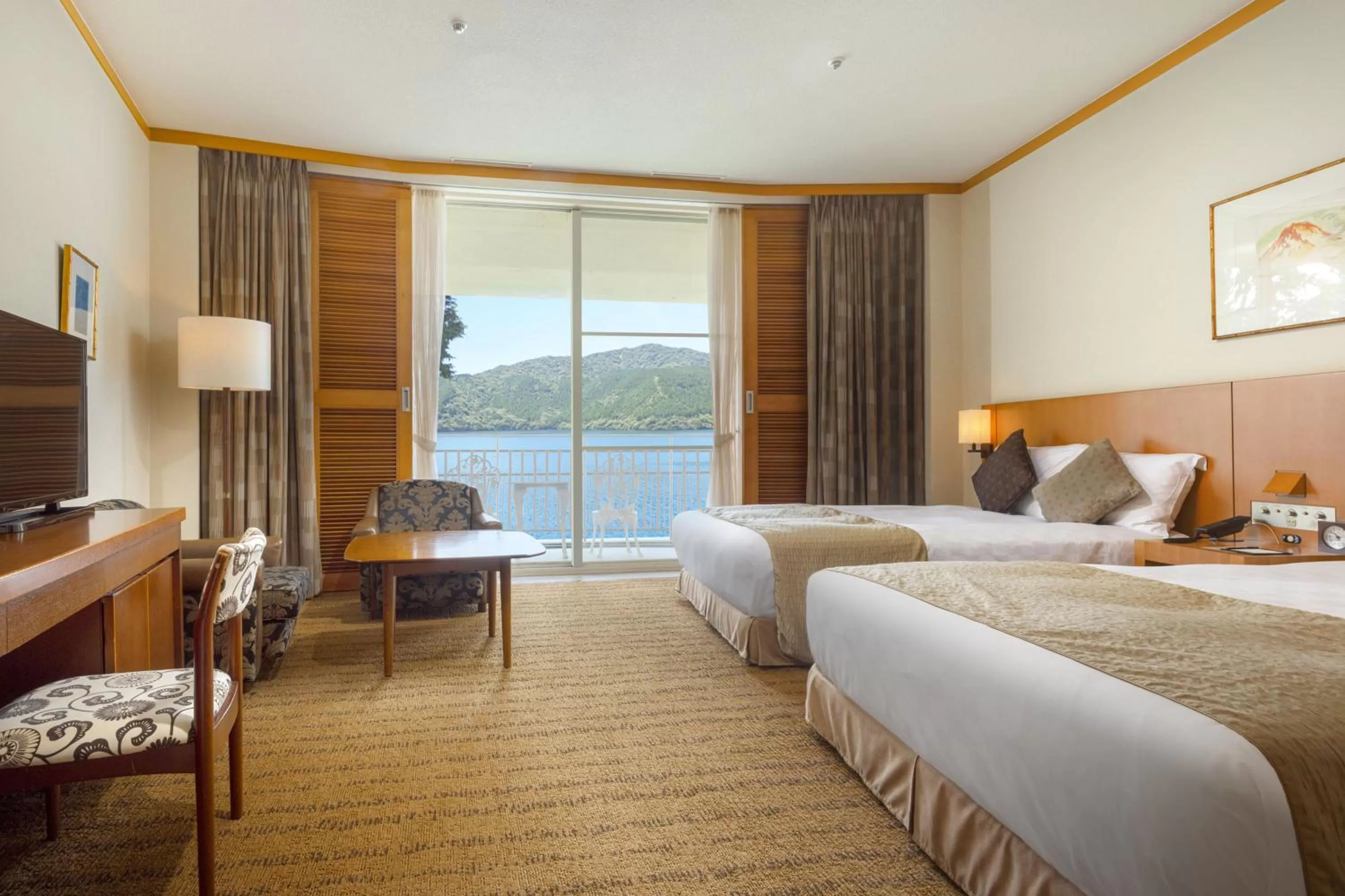 Twin Room with Lake View - single occupancy - Non Smoking in The Prince Hakone Lake Ashinoko